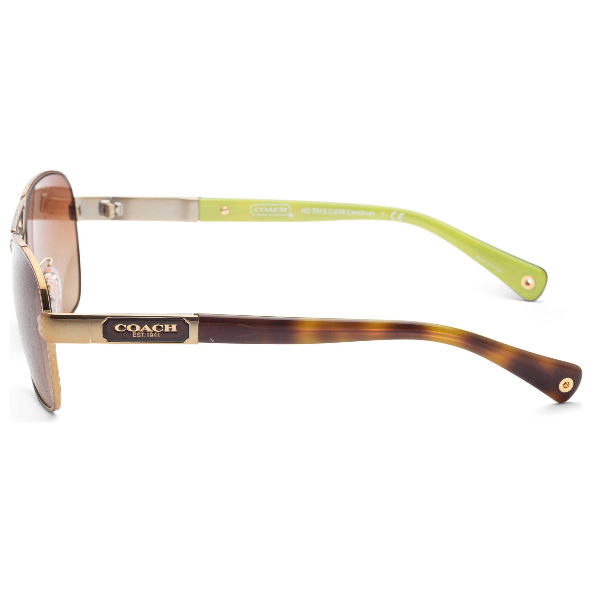 Right view of Coach Fashion Women's Sunglasses 0HC7012-91001356