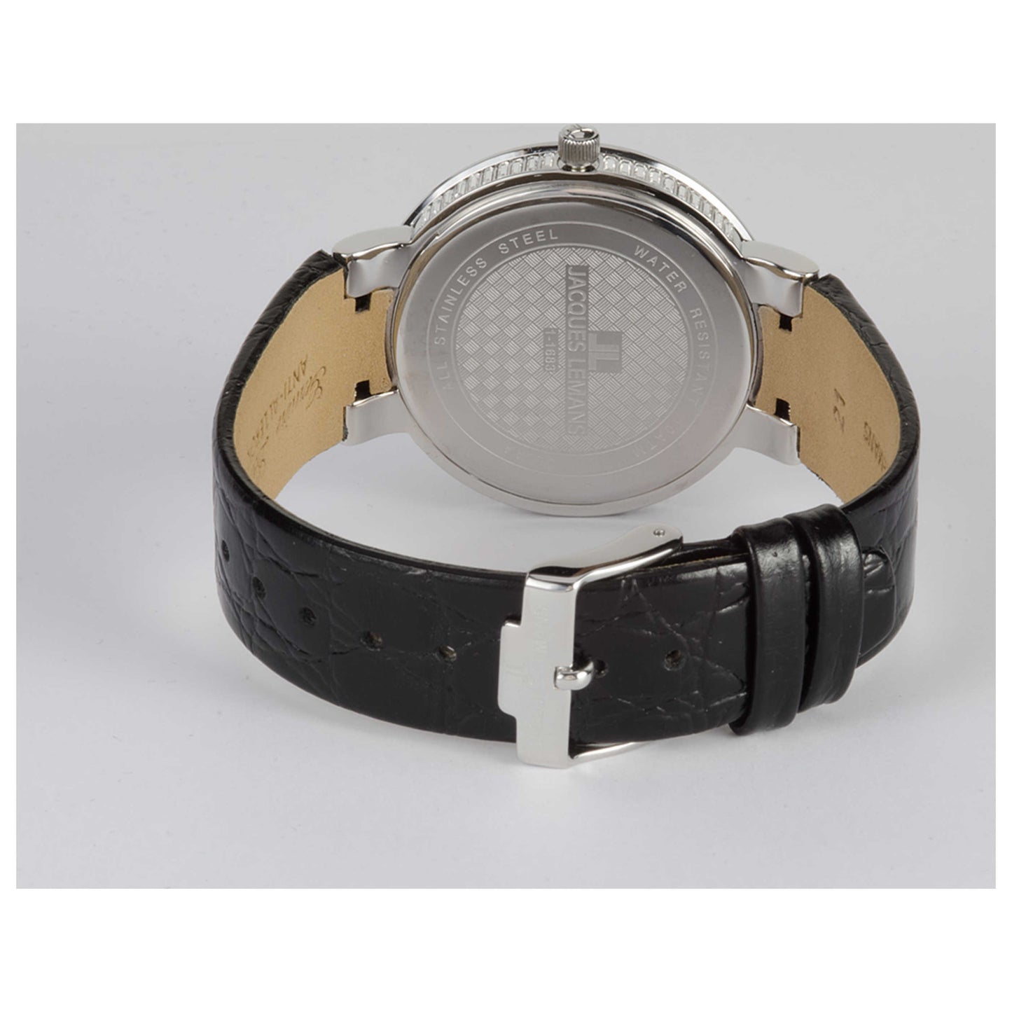 Back view of Jacques Lemans Milano Women's Quartz Watch 1-1683A