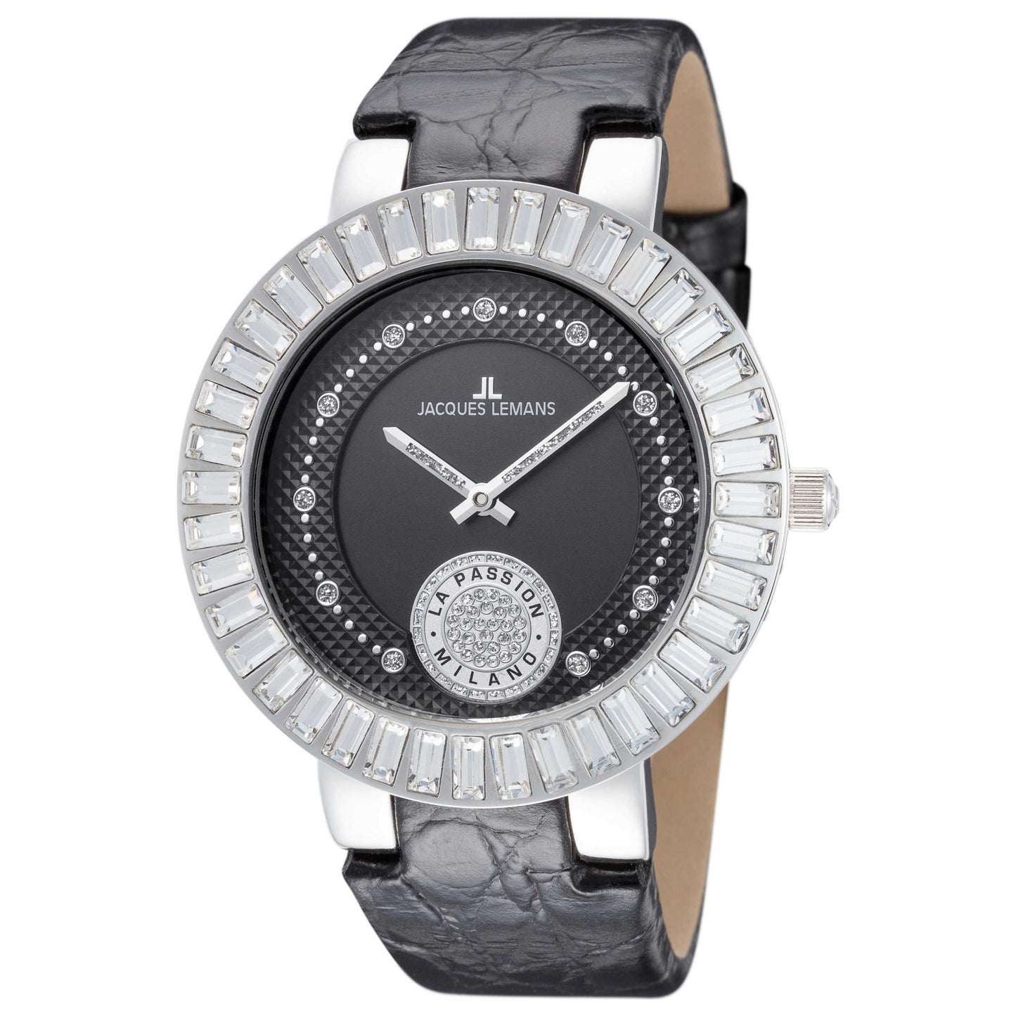 Front view of Jacques Lemans Milano Women's Quartz Watch 1-1683A