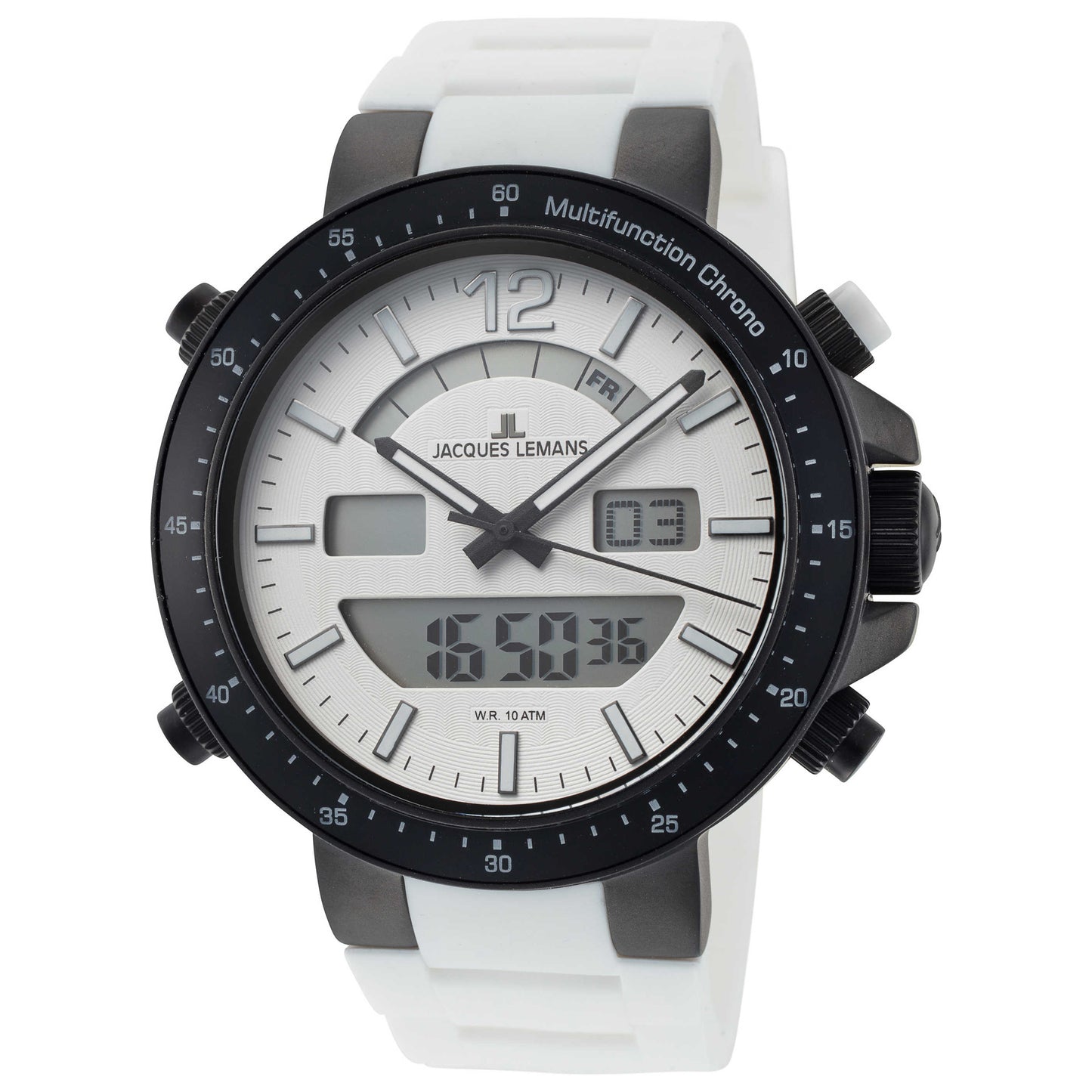 Front view of Jacques Lemans Milano Men's Quartz Watch 1-1712P