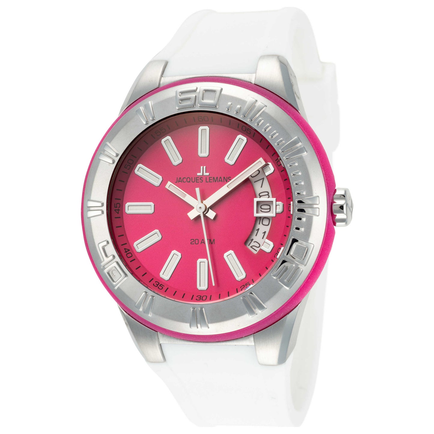 Front view of Jacques Lemans Miami Women's Quartz Watch 1-1785E