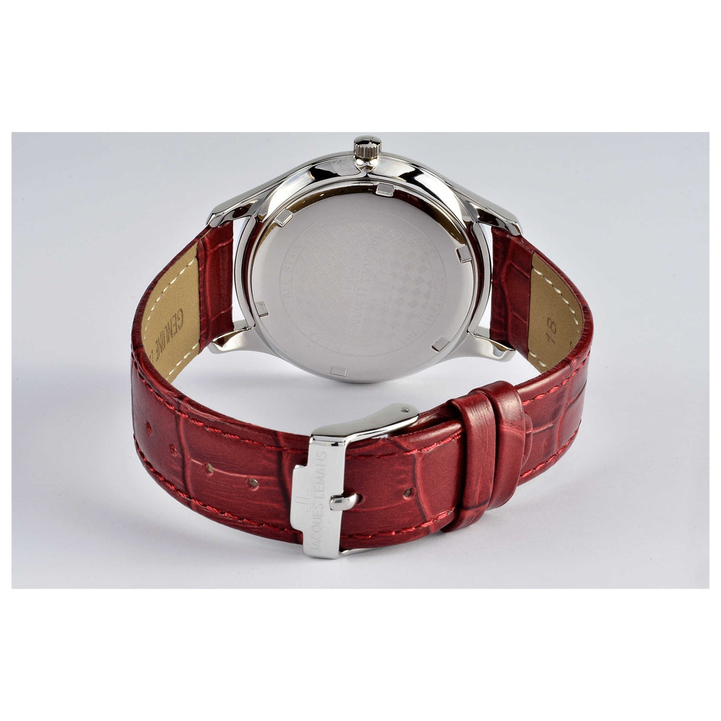 Back view of Jacques Lemans Rome Women's Quartz Watch 1-1841ZH