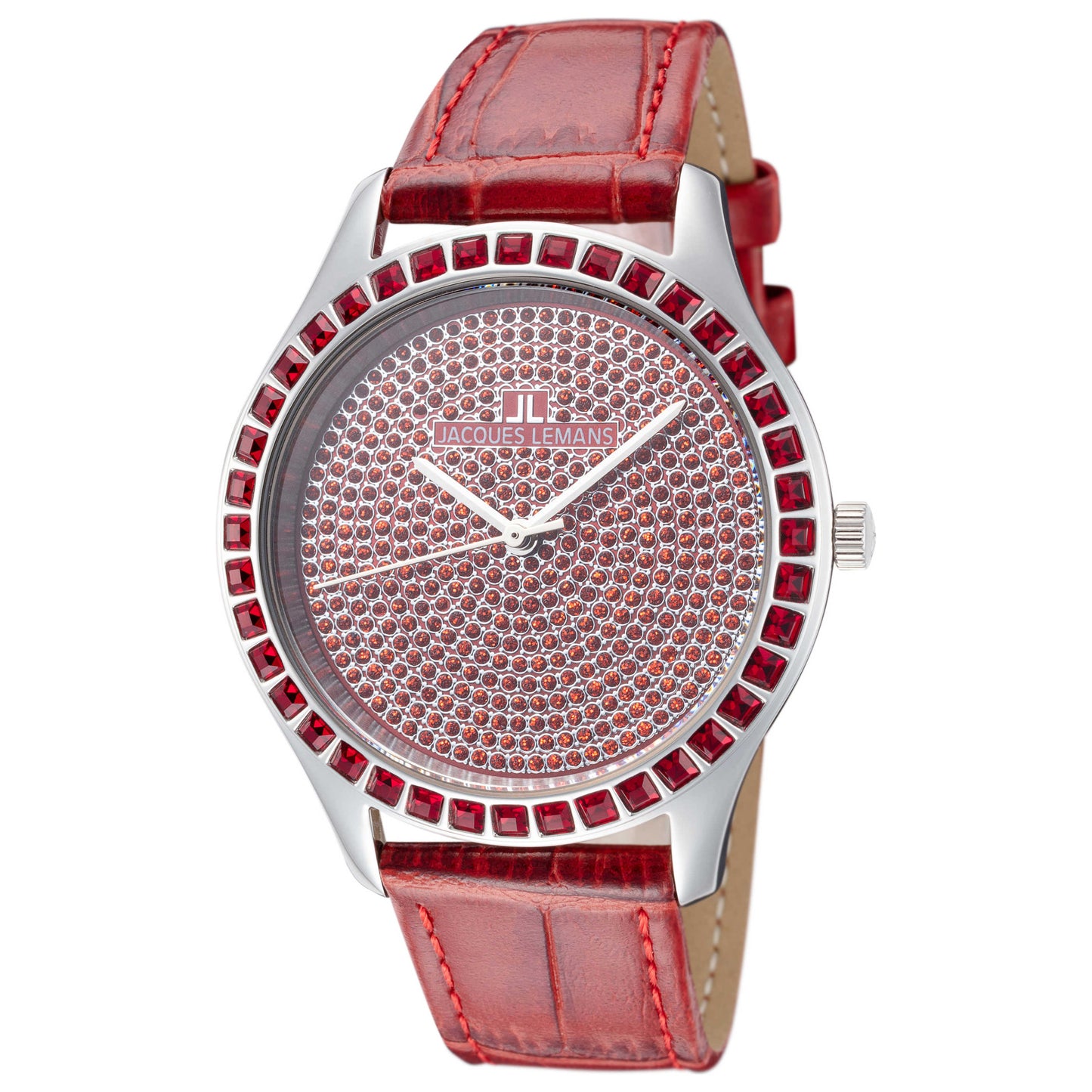 Front view of Jacques Lemans Rome Women's Quartz Watch 1-1841ZH