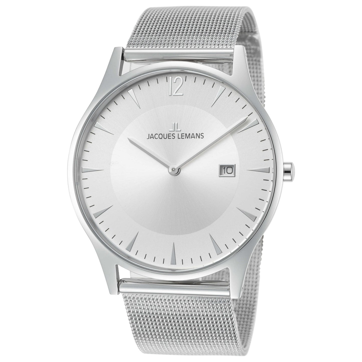 Front view of Jacques Lemans London Men's Quartz Watch 1-2028E