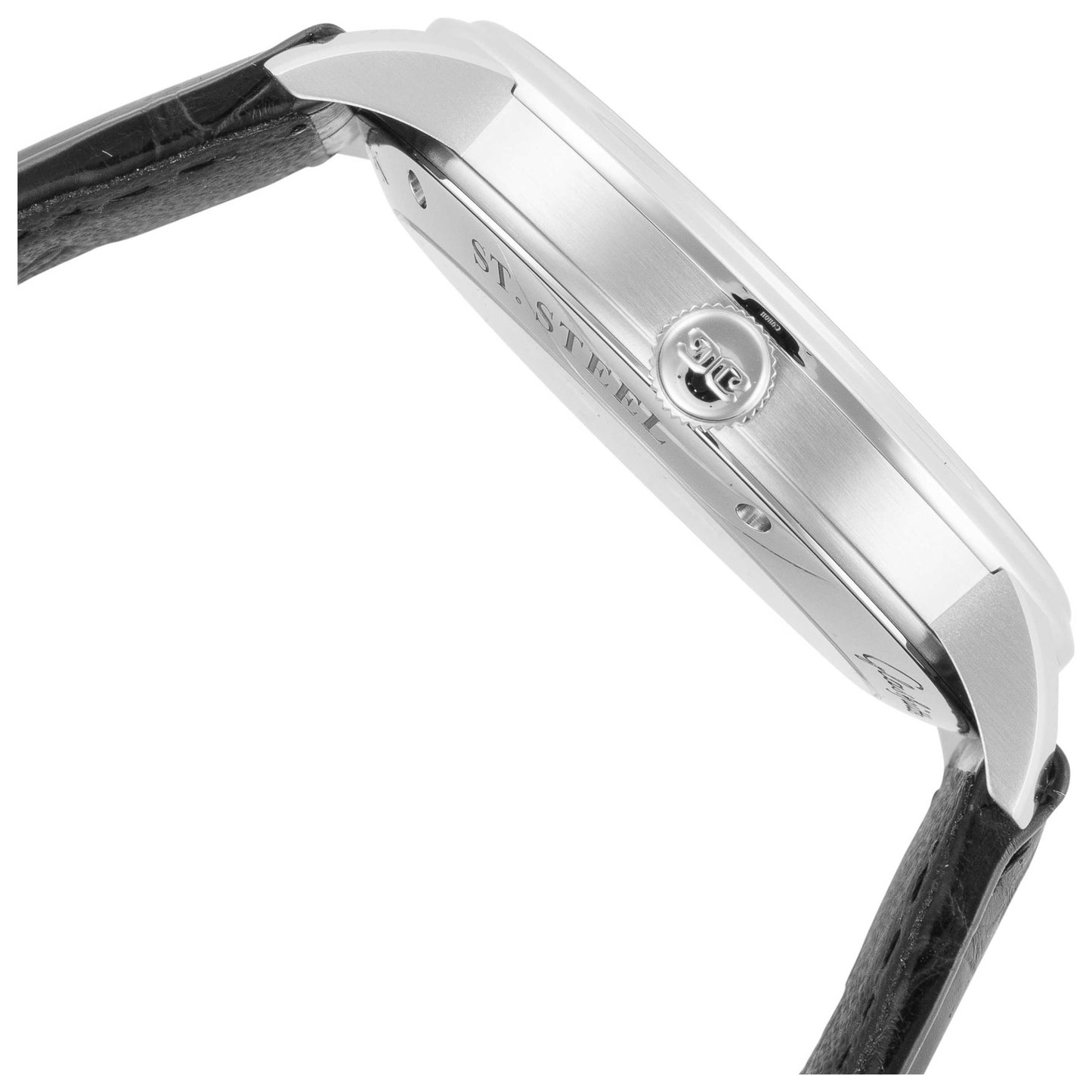 Right view of Glashutte Senator Excellence Panorama Men's Automatic Watch 1-36-01-05-02-01