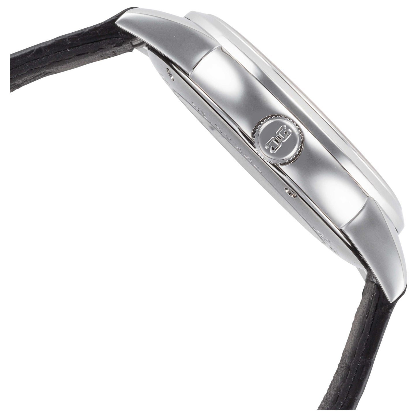 Right view of Glashutte Senator Hand Men's Automatic Watch 1-39-58-02-02-04