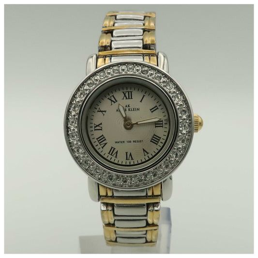 Front view of Anne Klein Bracelet Women's Japanese Quartz (Battery-Powered) Watch 10-9255INST-PO