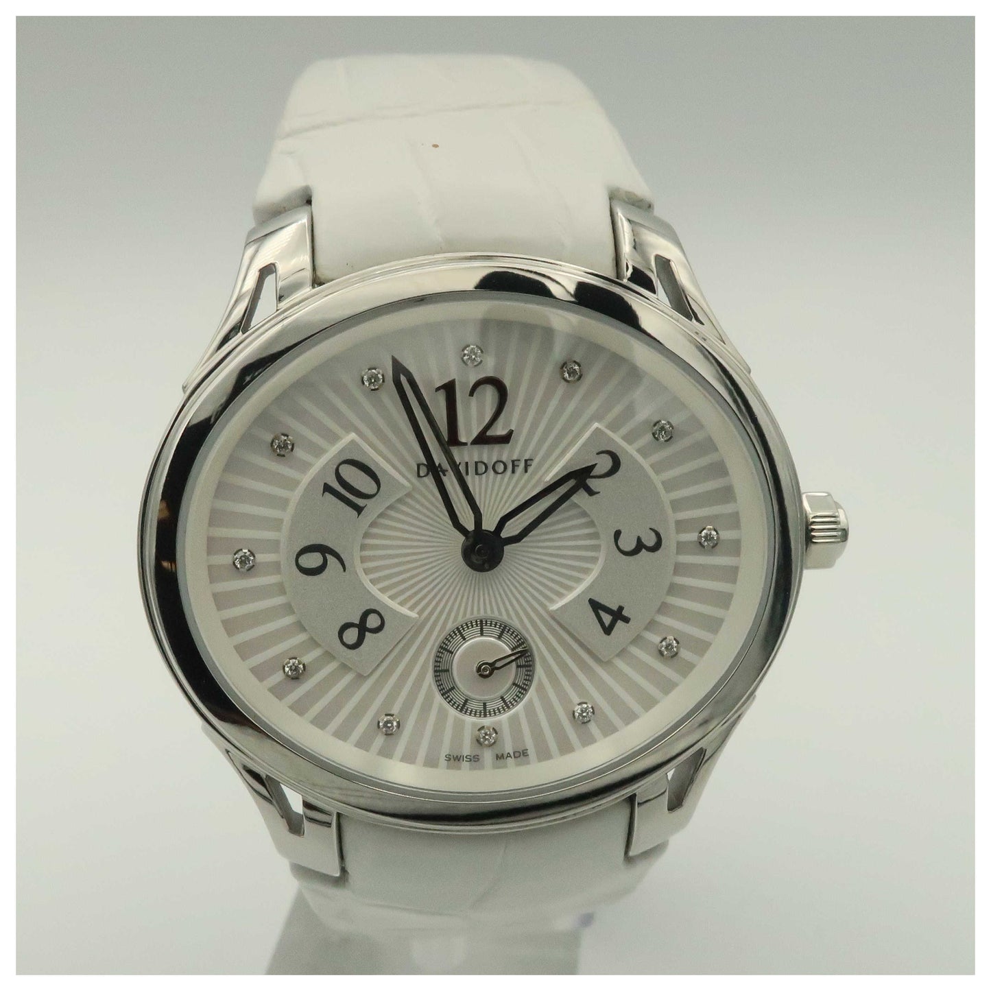 Front view of Davidoff Very Zino Women's Swiss Quartz (Battery-Powered) Watch 10012-PO