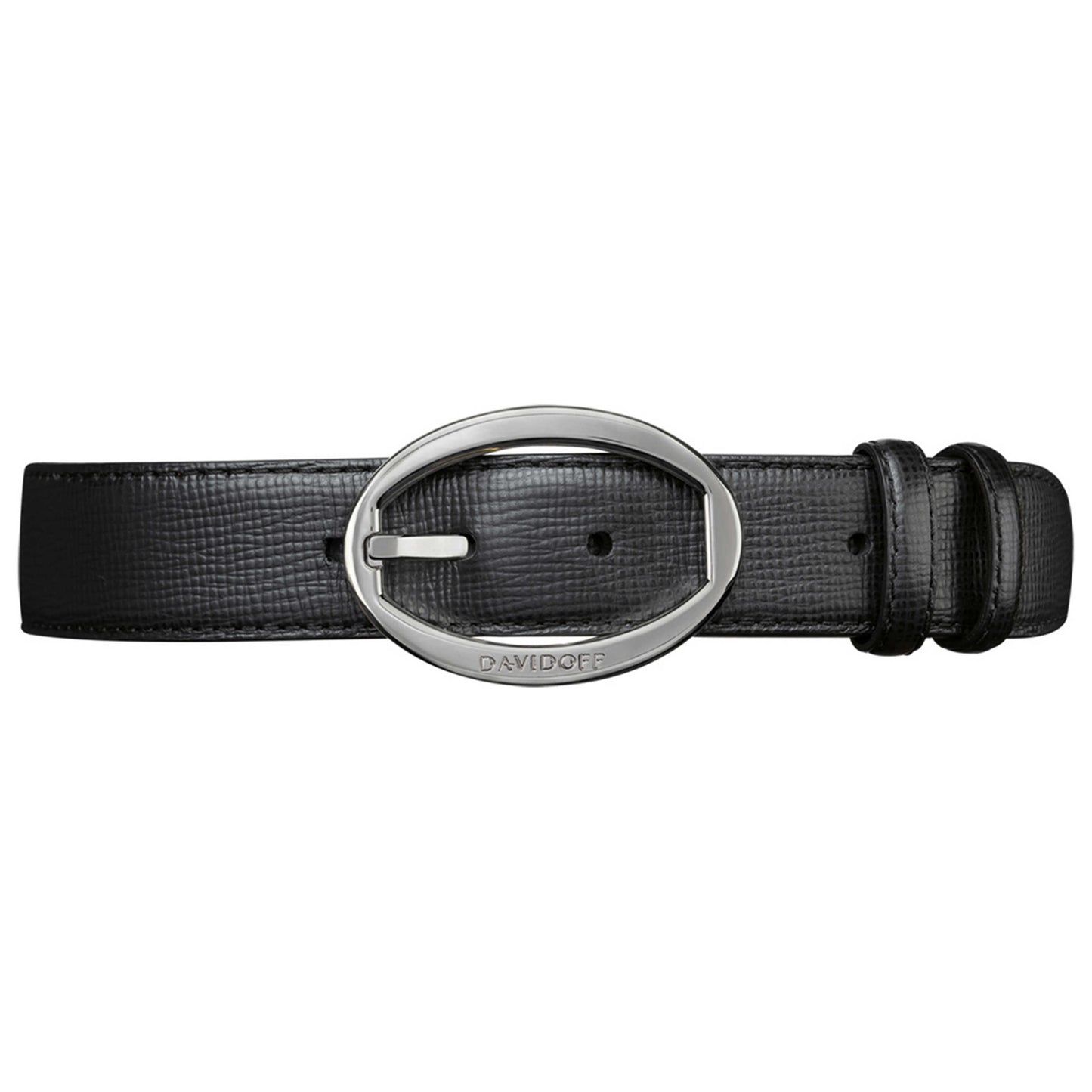 Front view of Davidoff Leather Goods Classic Belts Men's Belt 10209