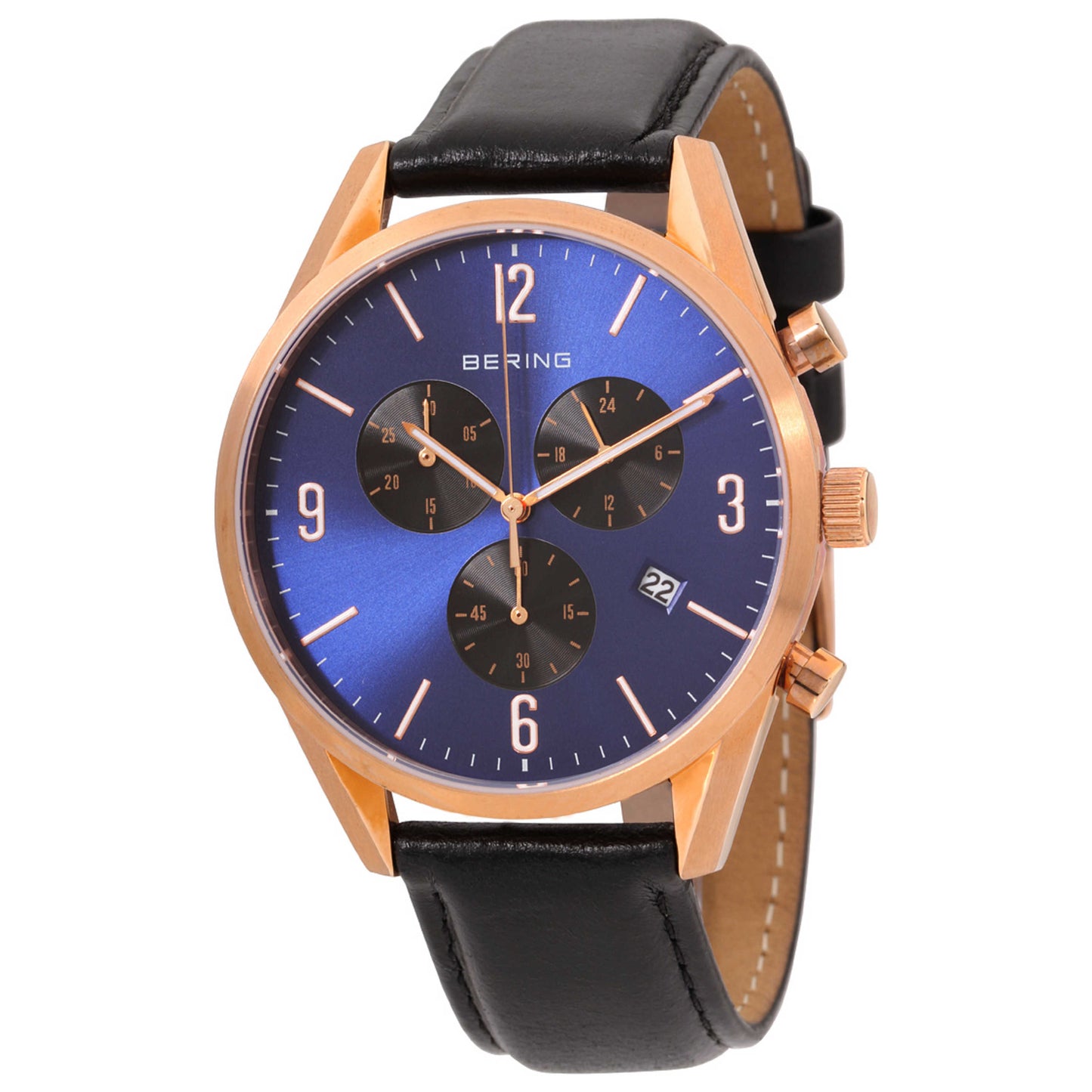 Front view of Bering Classic Men's Quartz Watch 10542-567