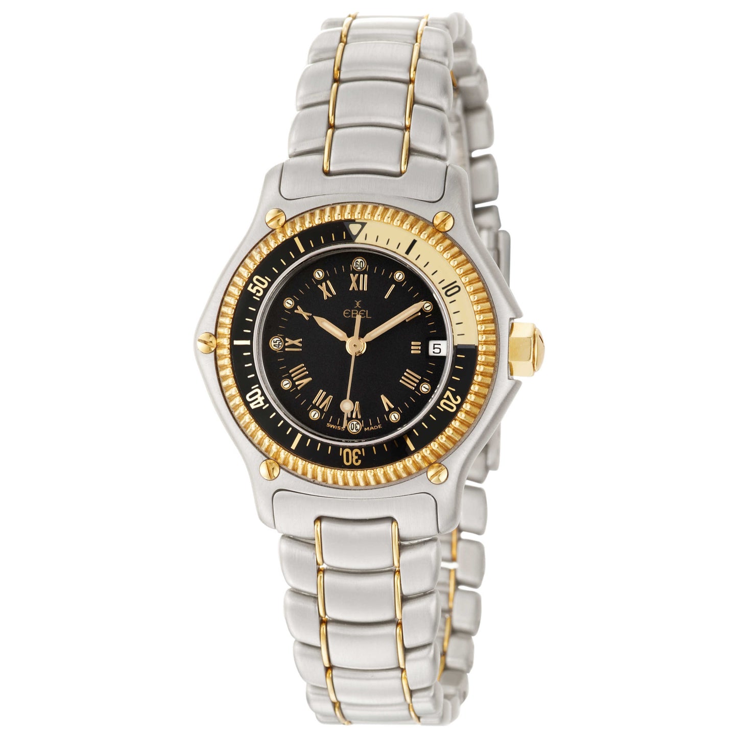 Front view of Ebel Discovery Women's Swiss Quartz (Battery-Powered) Watch 1083912-5260