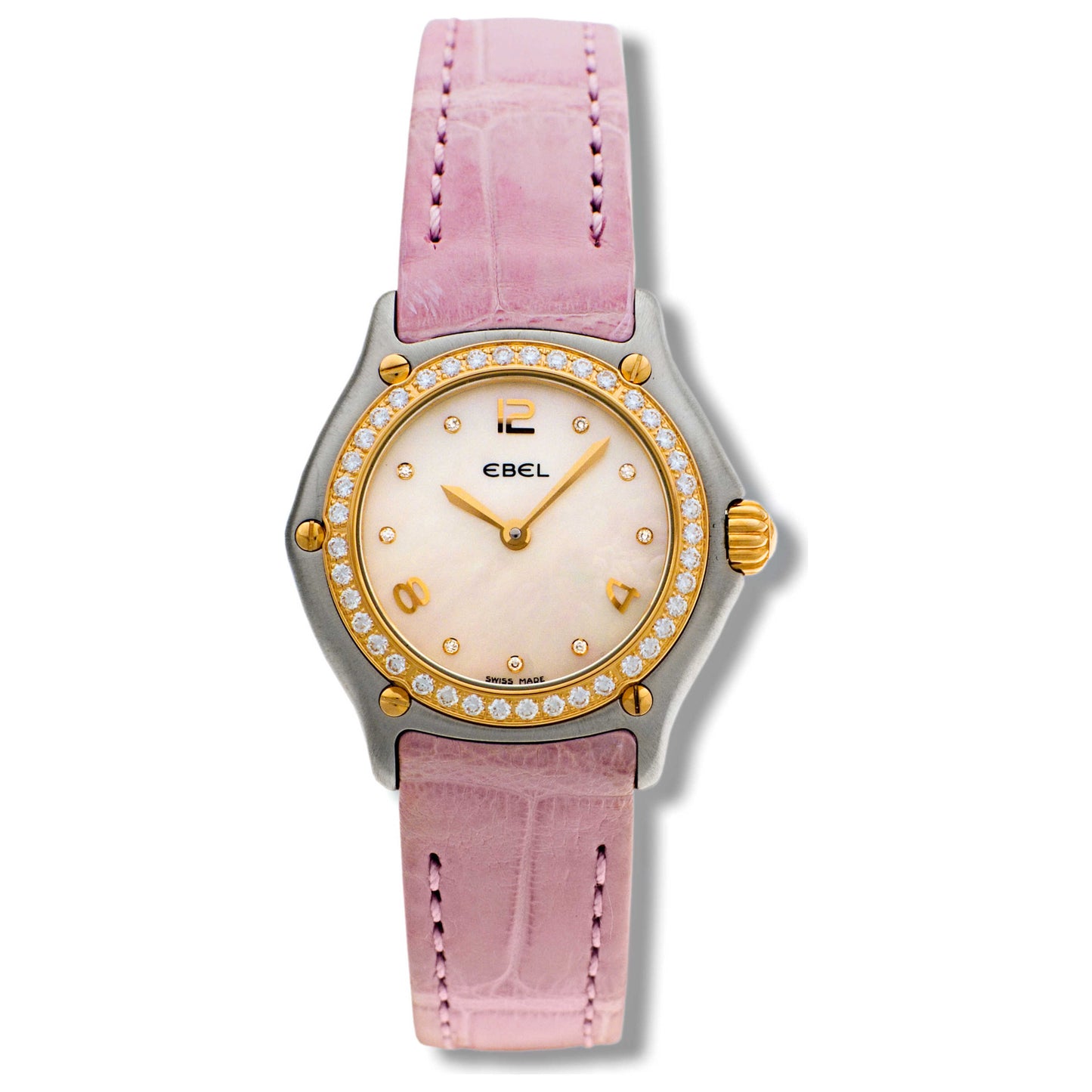 Front view of Ebel 1911 Women's Swiss Quartz (Battery-Powered) Watch 1090214-19835130