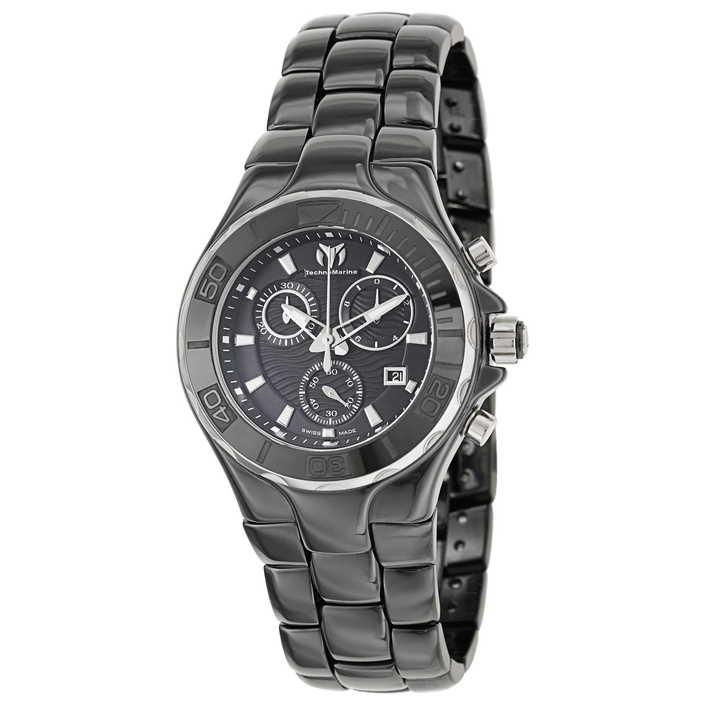 Front view of TechnoMarine Cruise Women's Swiss Quartz (Battery-Powered) Watch 110028B