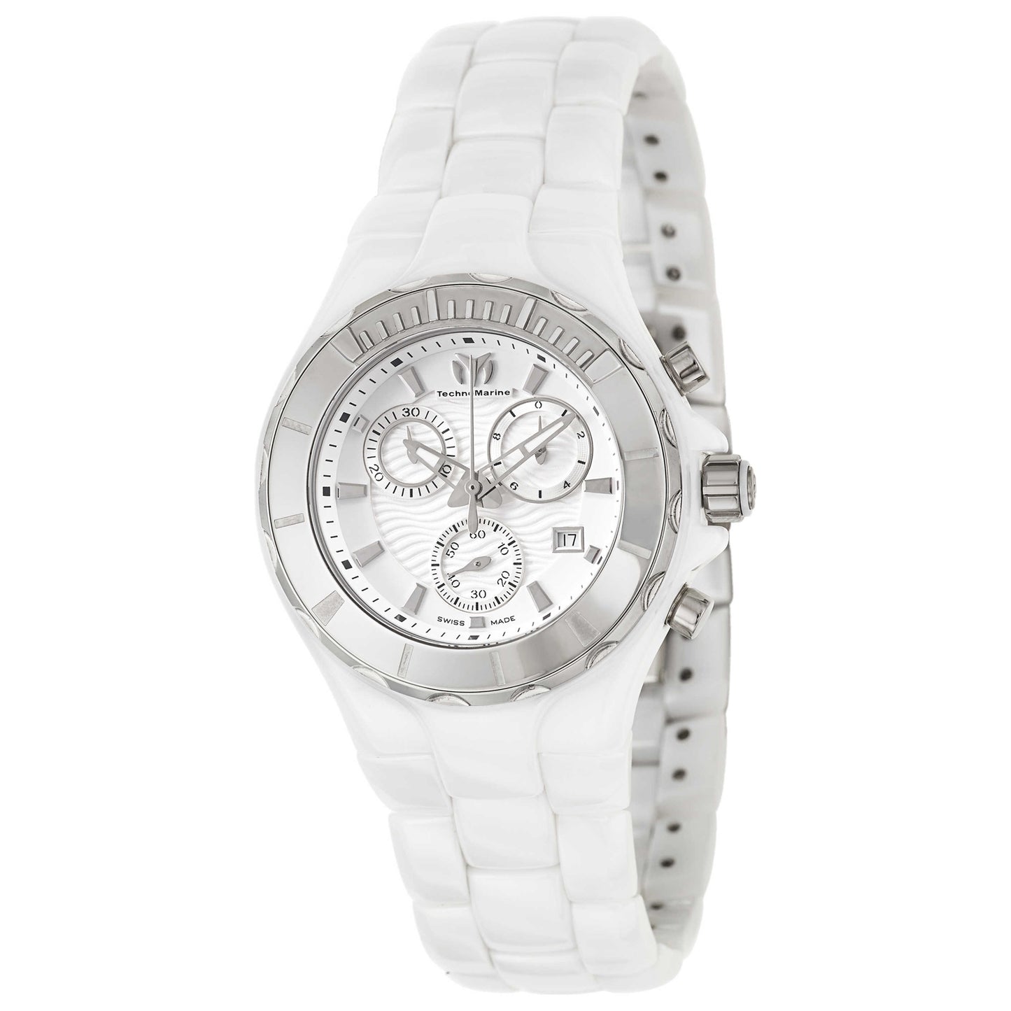 Front view of TechnoMarine Cruise Women's Swiss Quartz (Battery-Powered) Watch 110030C