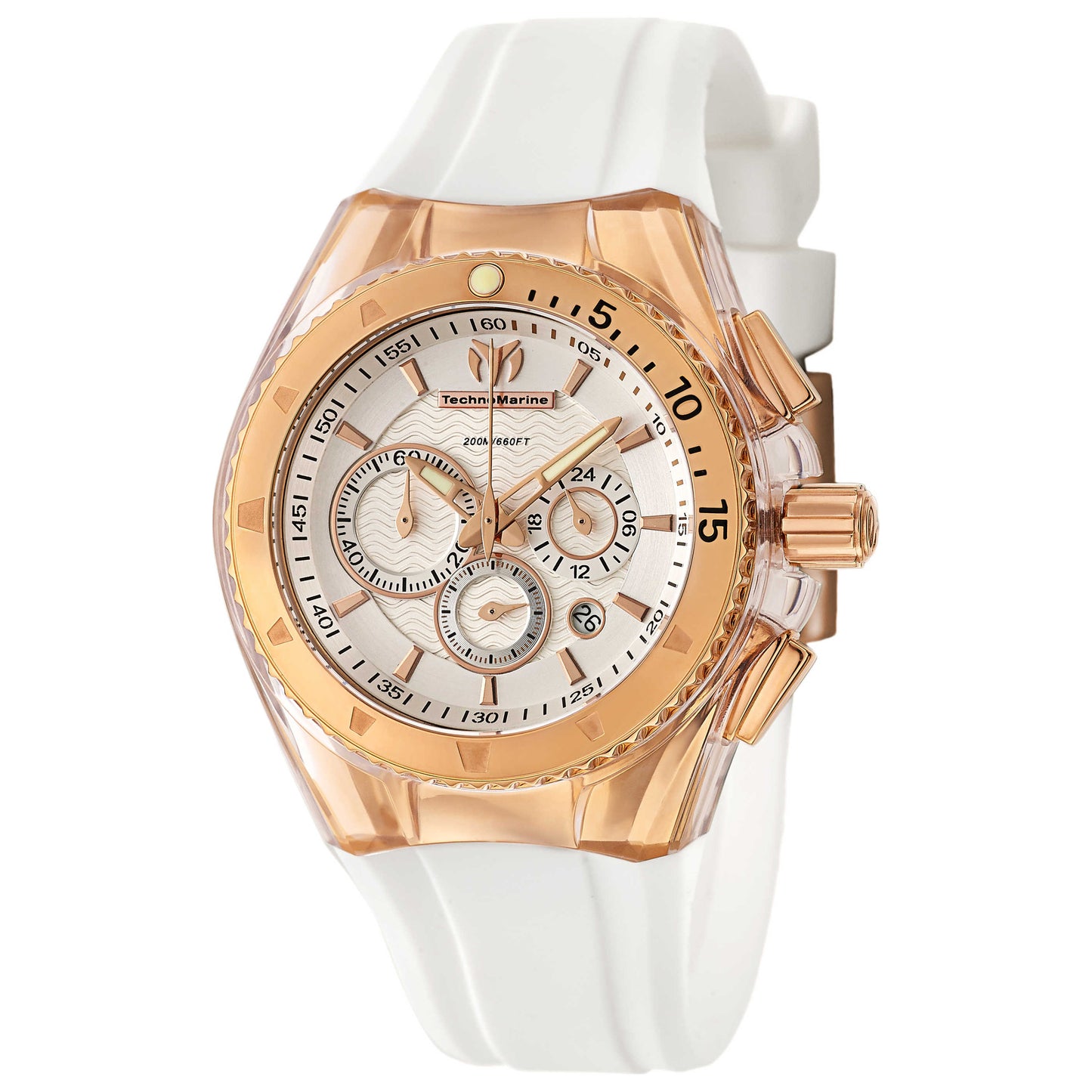 Front view of TechnoMarine Cruise Women's Japanese Quartz (Battery-Powered) Watch 110047