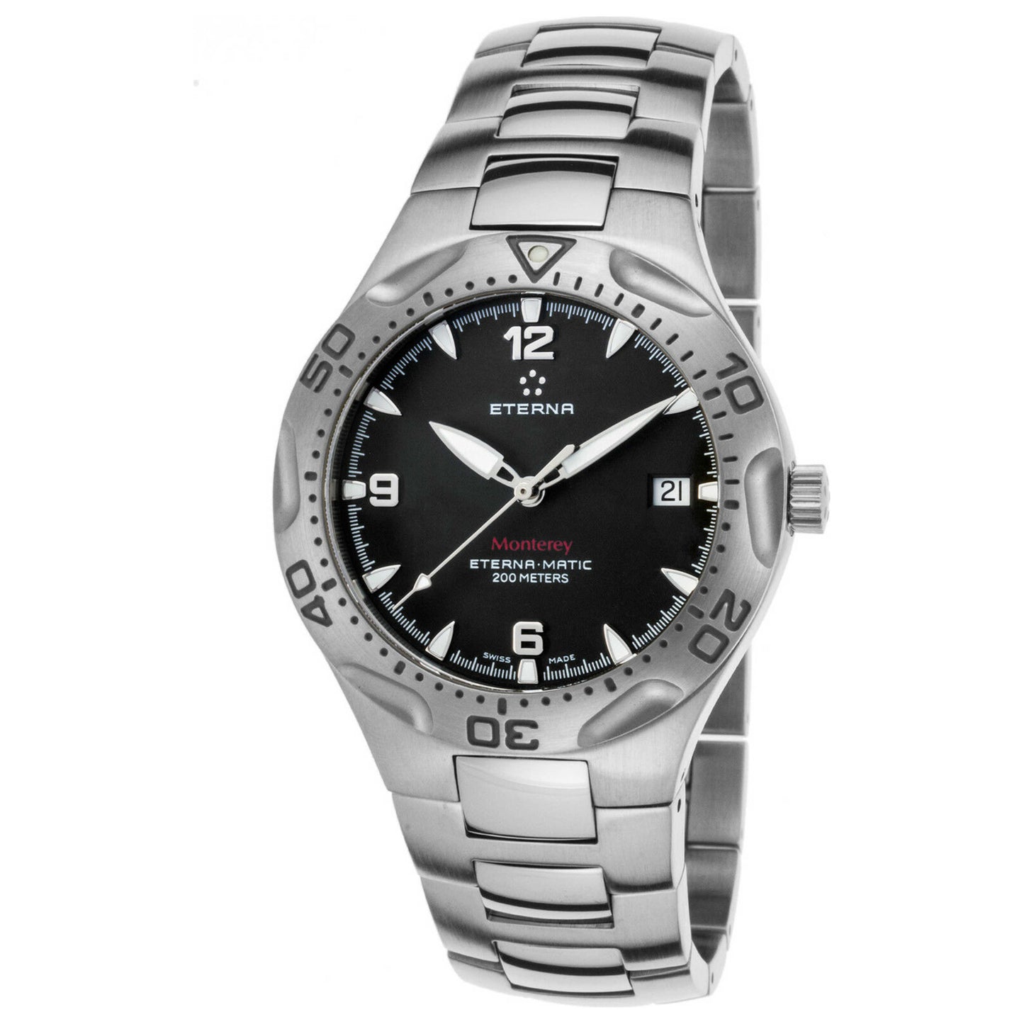 Front view of Eterna Monterey Men's Automatic Watch 11161041400165FRA