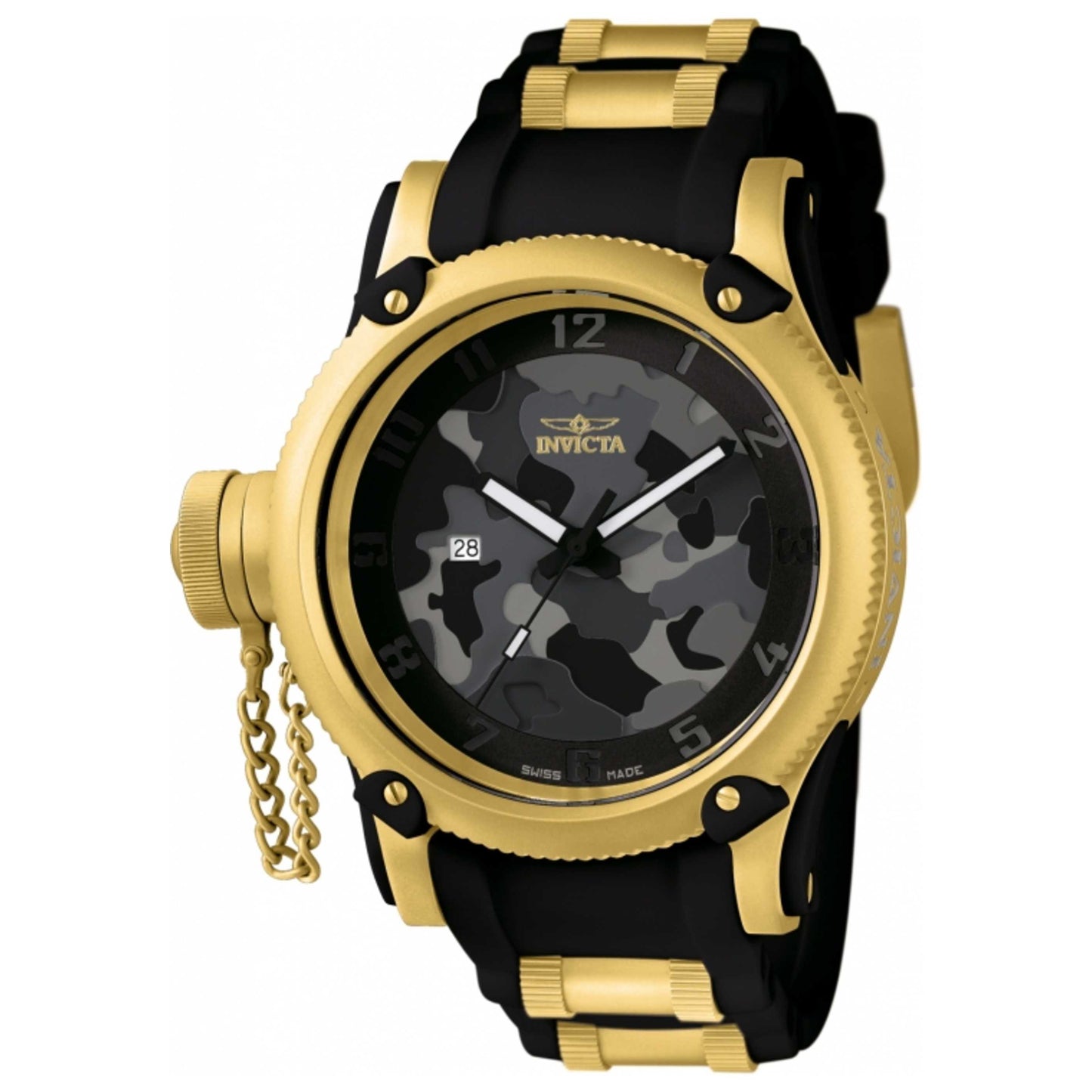 Front view of Invicta Russian Diver Men's Quartz Watch 11339