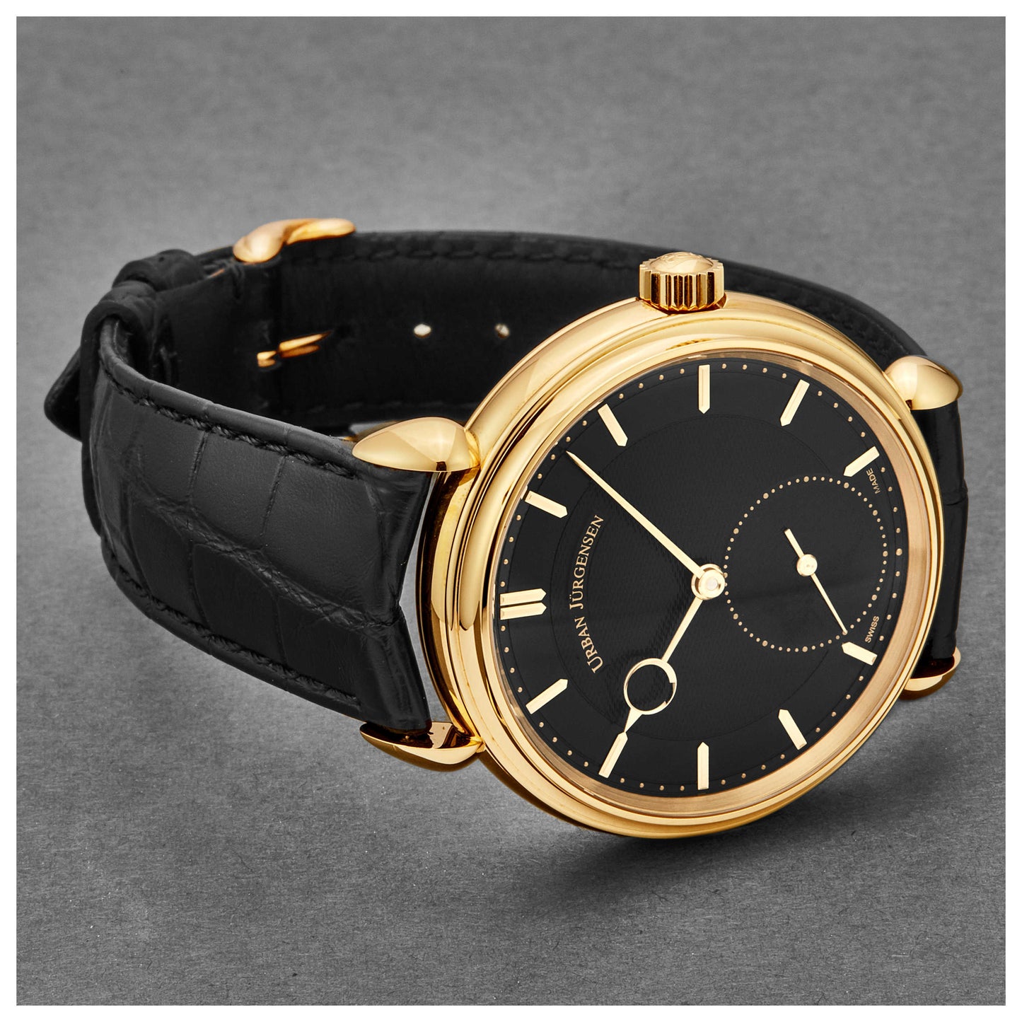 Urban Jurgensen 1745 Men's Manual-Wind Watch 1140 YG - Image #5