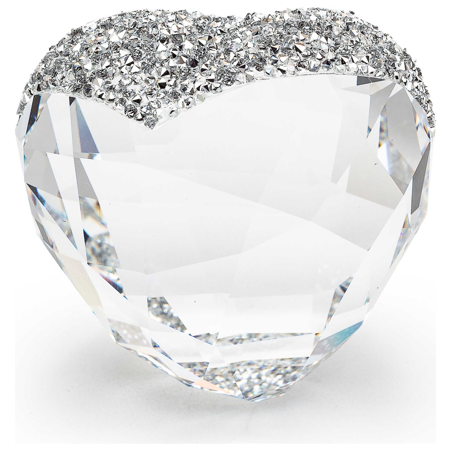 Front view of Swarovski Love Heart Unisex Figurine 1143413