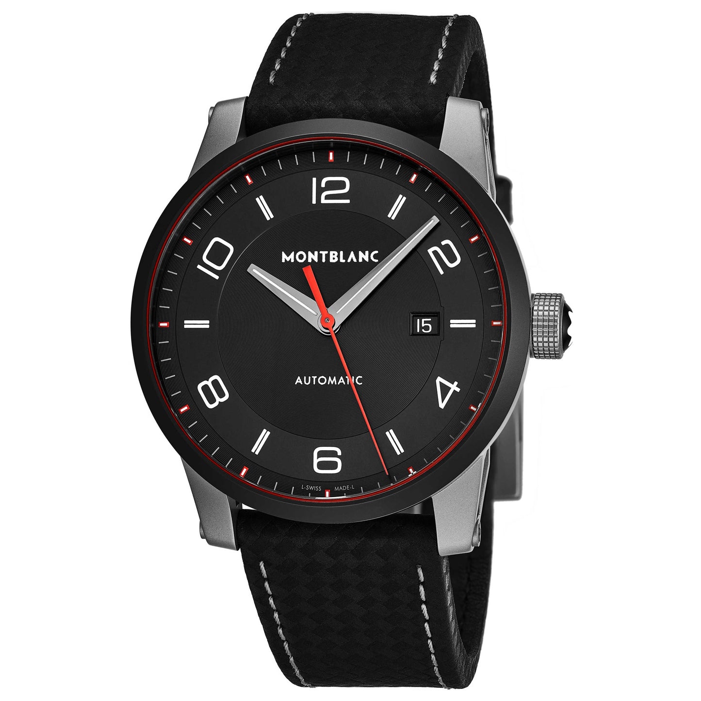 Front view of Montblanc Timewalker Men's Automatic Watch 115079