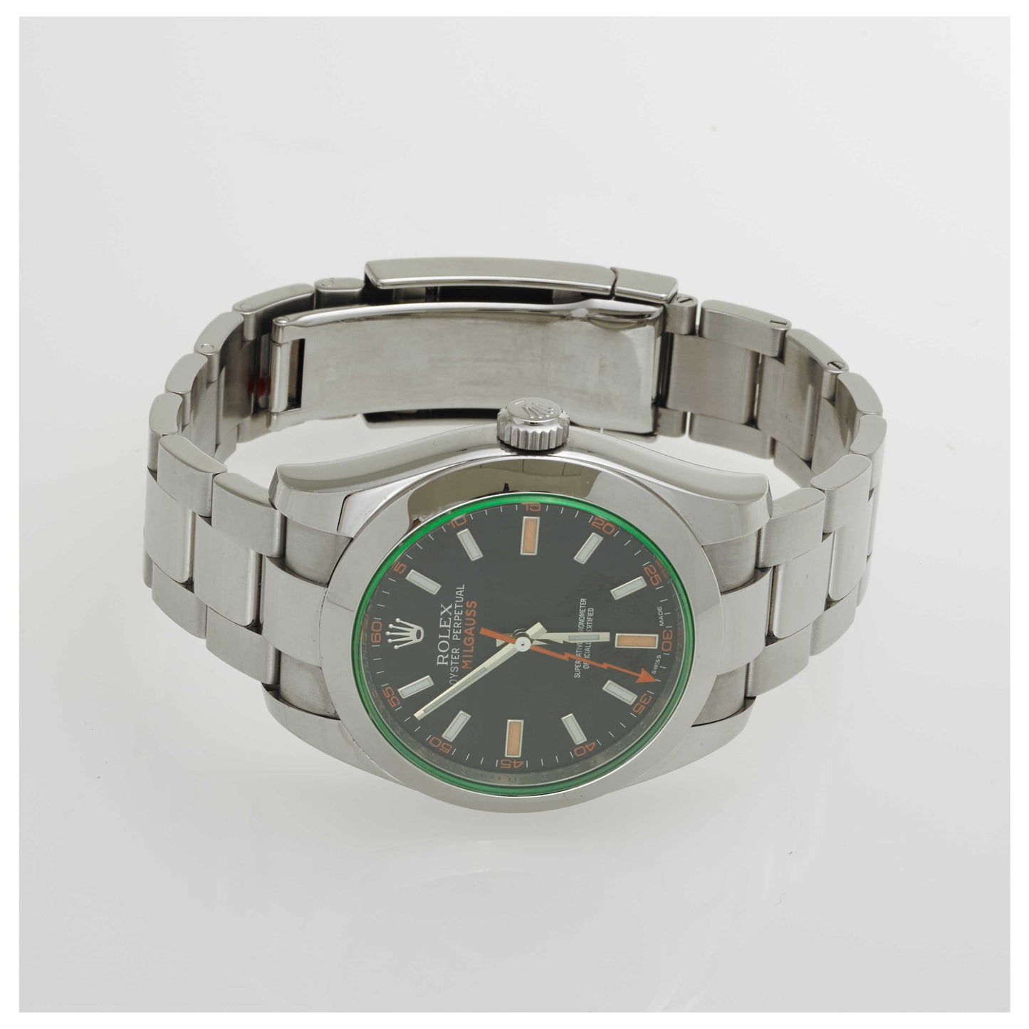Rolex Milgauss Men's Automatic Watch 116400GV-PO2 - Image #8