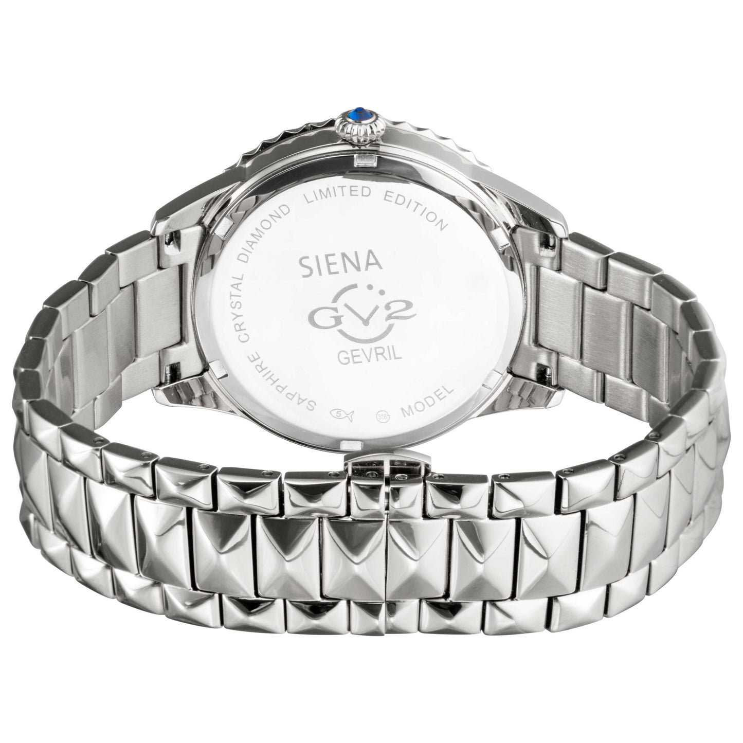 GV2 by Gevril Siena Diamond Women's Quartz Watch 11700-424 - Image #2