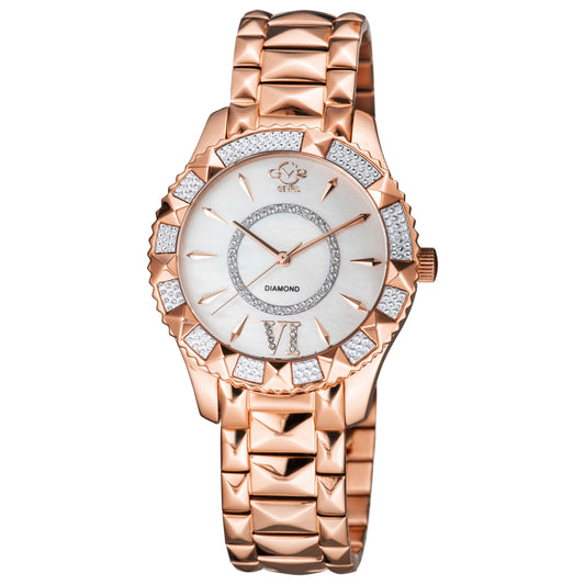 Front view of GV2 by Gevril Venice Diamond Women's Quartz Watch 11711-929