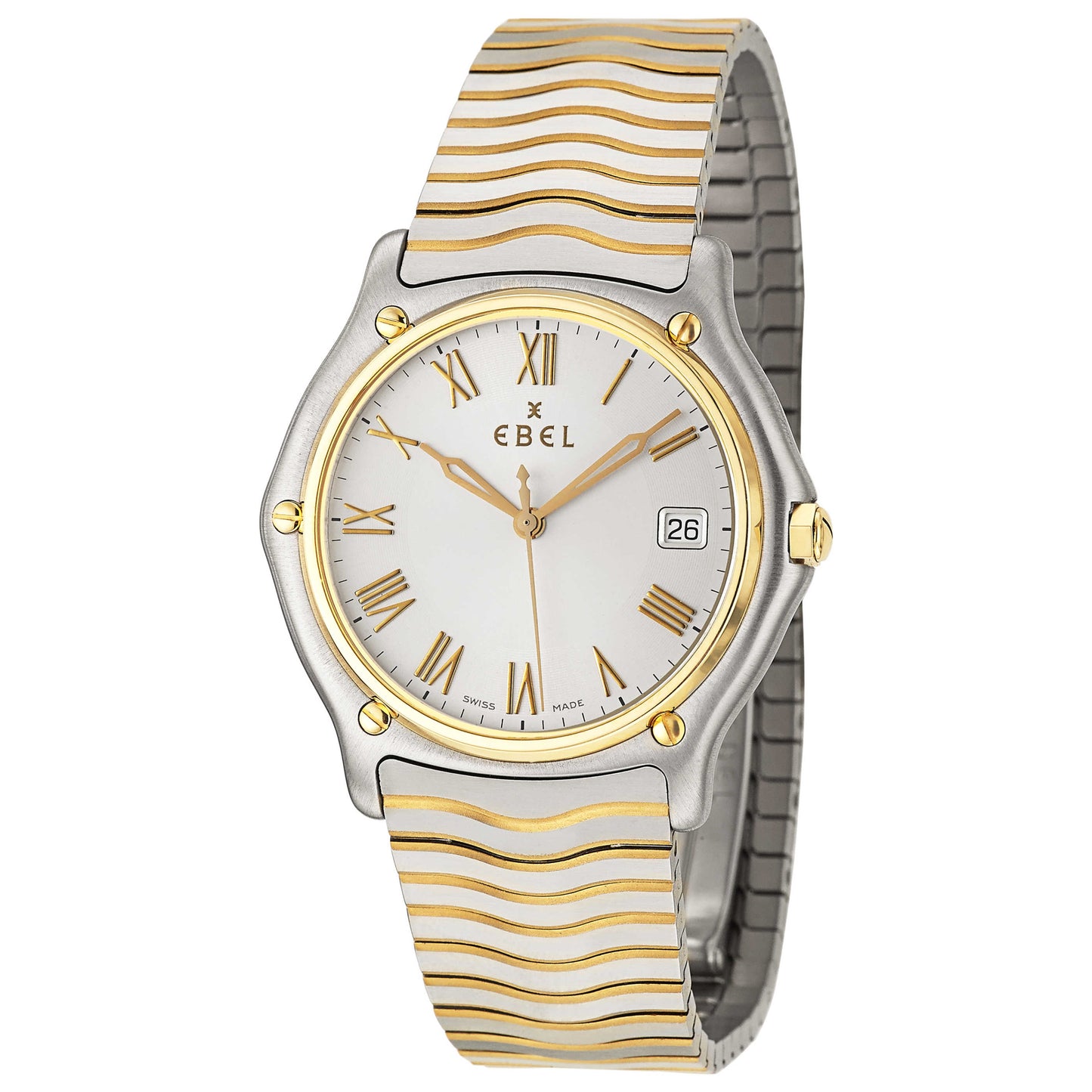 Front view of Ebel Sport Classic Men's Swiss Quartz (Battery-Powered) Watch 1187151-26225