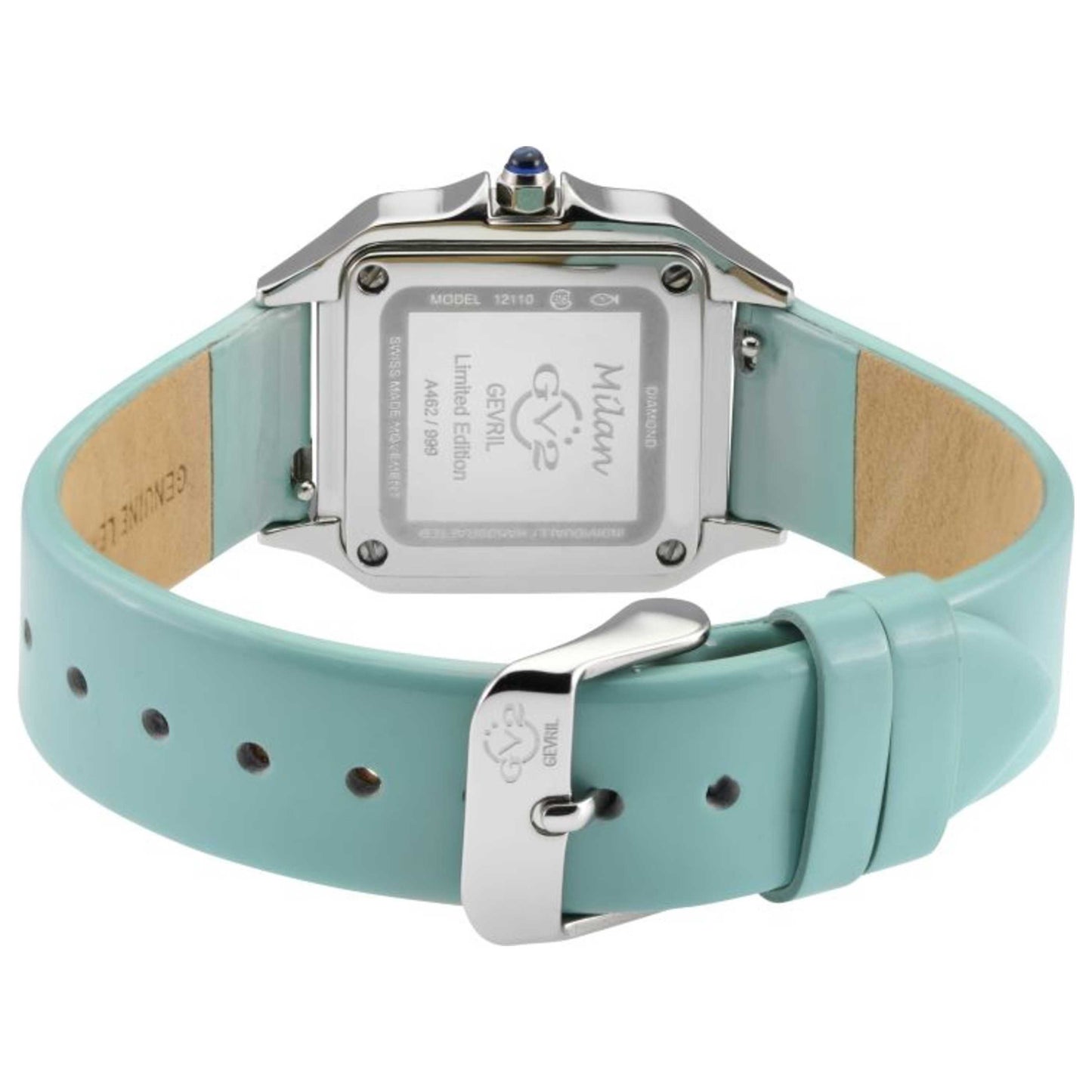 GV2 by Gevril Milan Diamond Women's Quartz Watch 12110-6 - Image #2