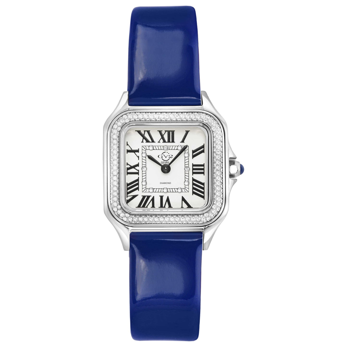 Front view of GV2 by Gevril Milan Diamond Women's Quartz Watch 12110