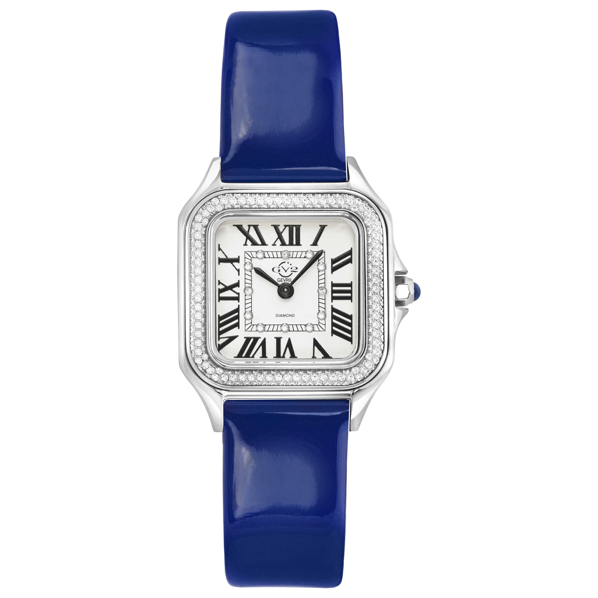 Front view of GV2 by Gevril Milan Diamond Women's Quartz Watch 12110