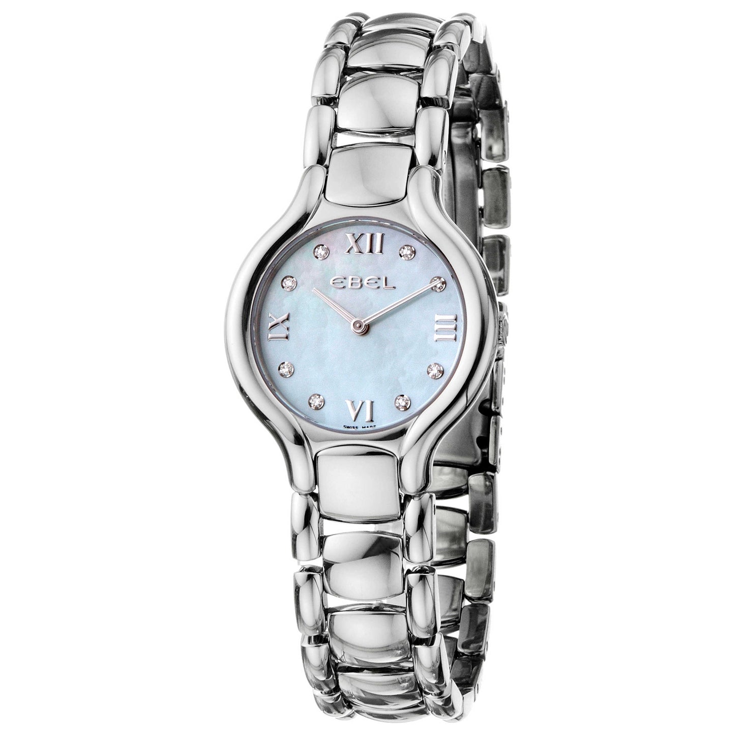 Front view of Ebel Beluga Women's Swiss Quartz (Battery-Powered) Watch 1214337