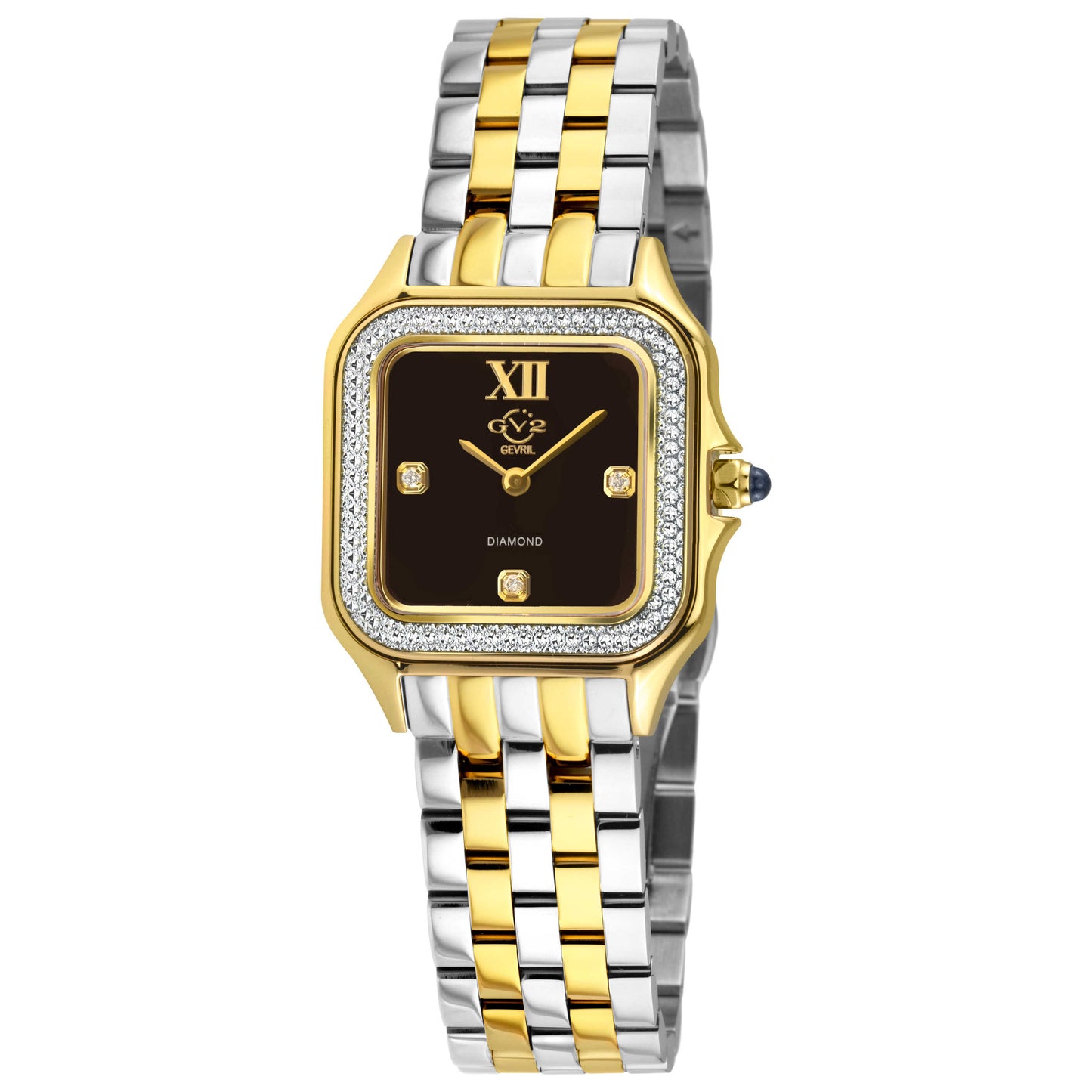Front view of GV2 by Gevril Milan Women's Quartz Watch 121434B