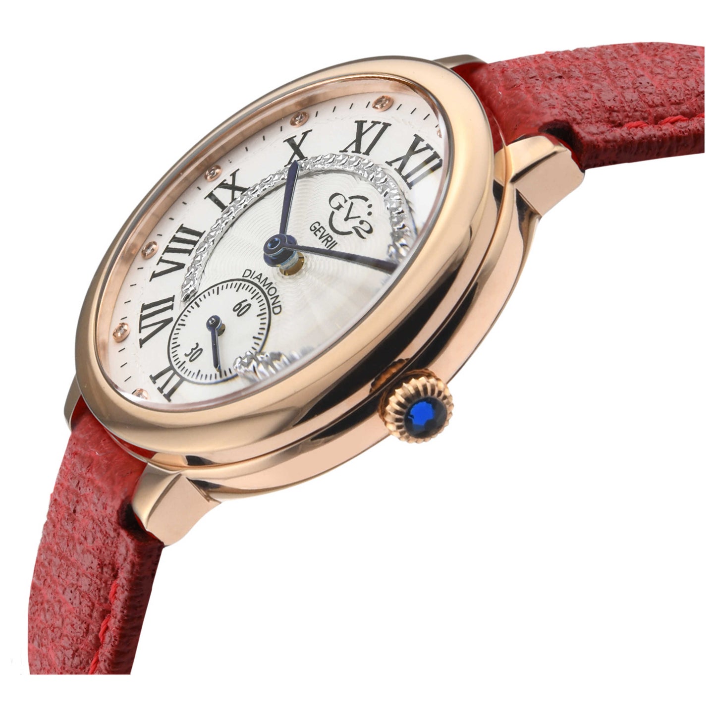 GV2 by Gevril Rome Vegan Women's Quartz Watch 12201-V1 - Image #3