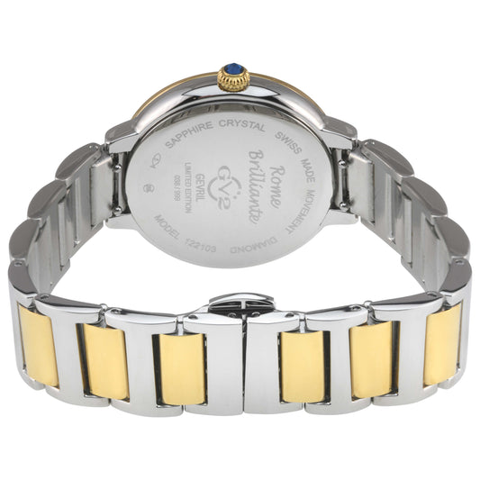 GV2 by Gevril Rome Brillante Women's Quartz Watch 122103B - Image #2