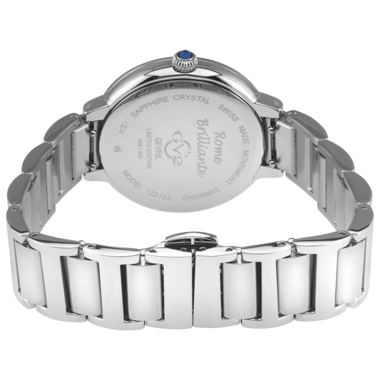 GV2 by Gevril Rome Brillante Women's Quartz Watch 122105B - Image #2