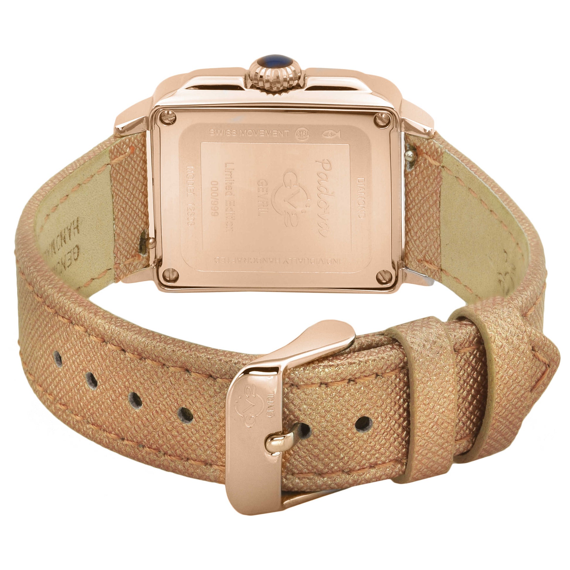 GV2 by Gevril Padova Diamond Women's Quartz Watch 12300 - Image #2