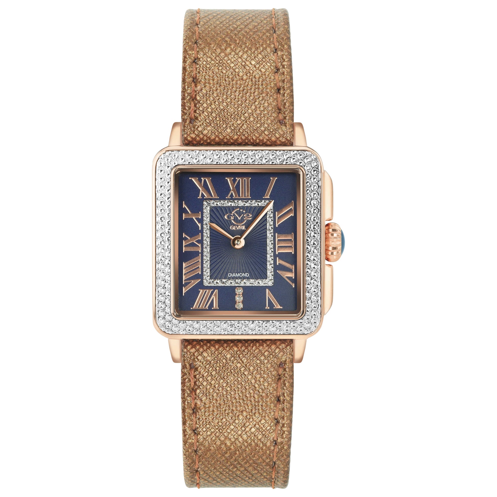 Front view of GV2 by Gevril Padova Diamond Women's Quartz Watch 12300