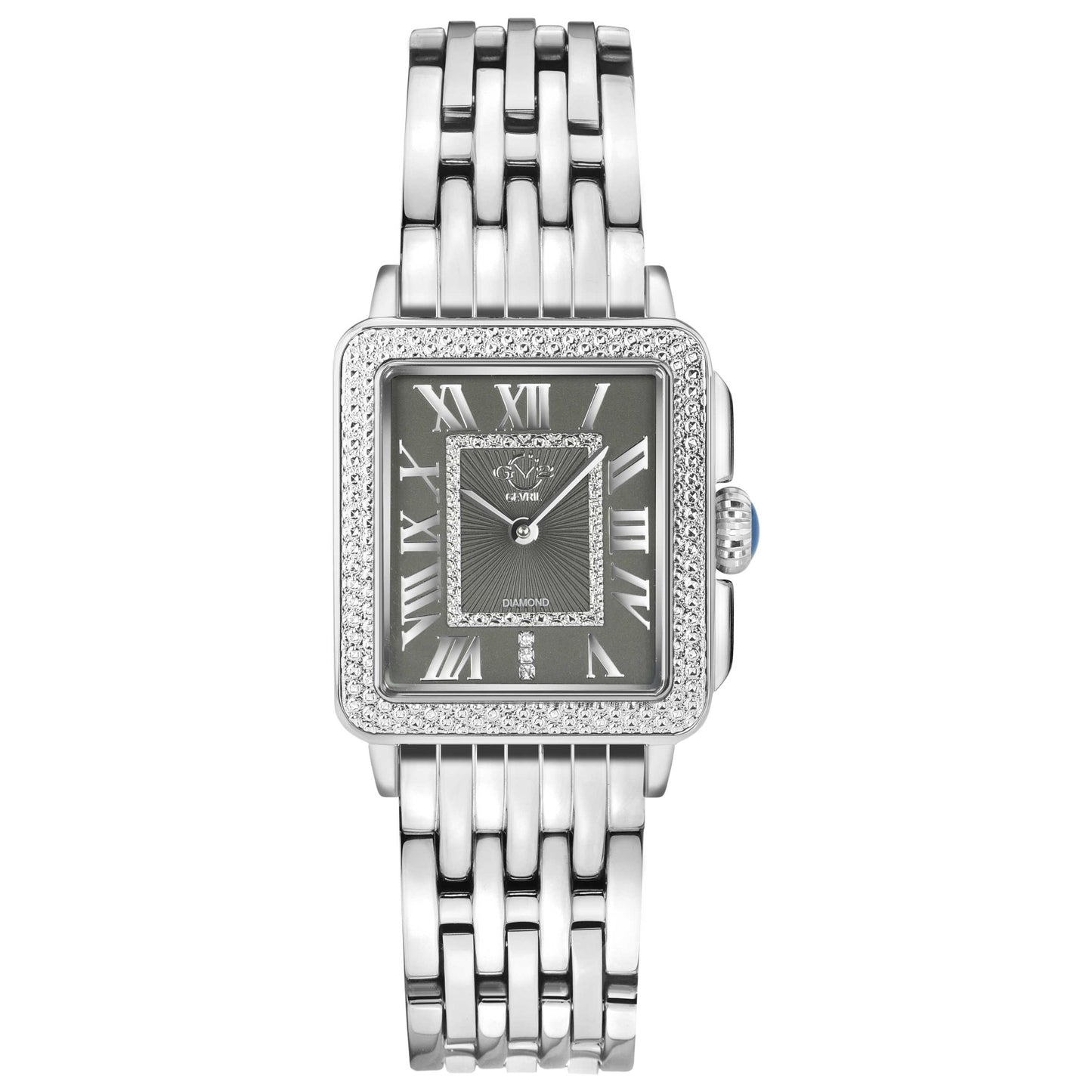 Front view of GV2 by Gevril Padova Diamond Women's Quartz Watch 12301B