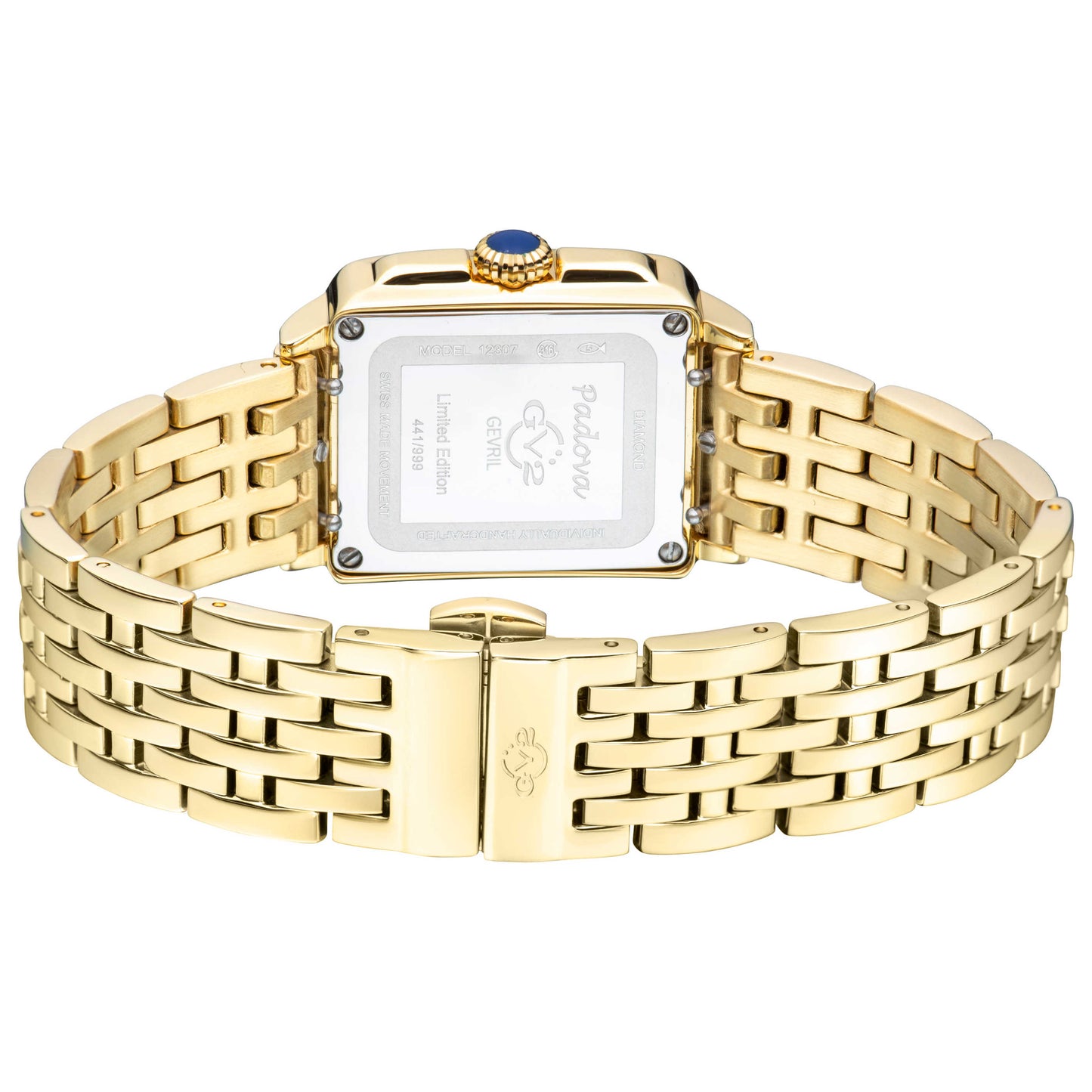 GV2 by Gevril Padova Diamond Women's Quartz Watch 12307B - Image #2