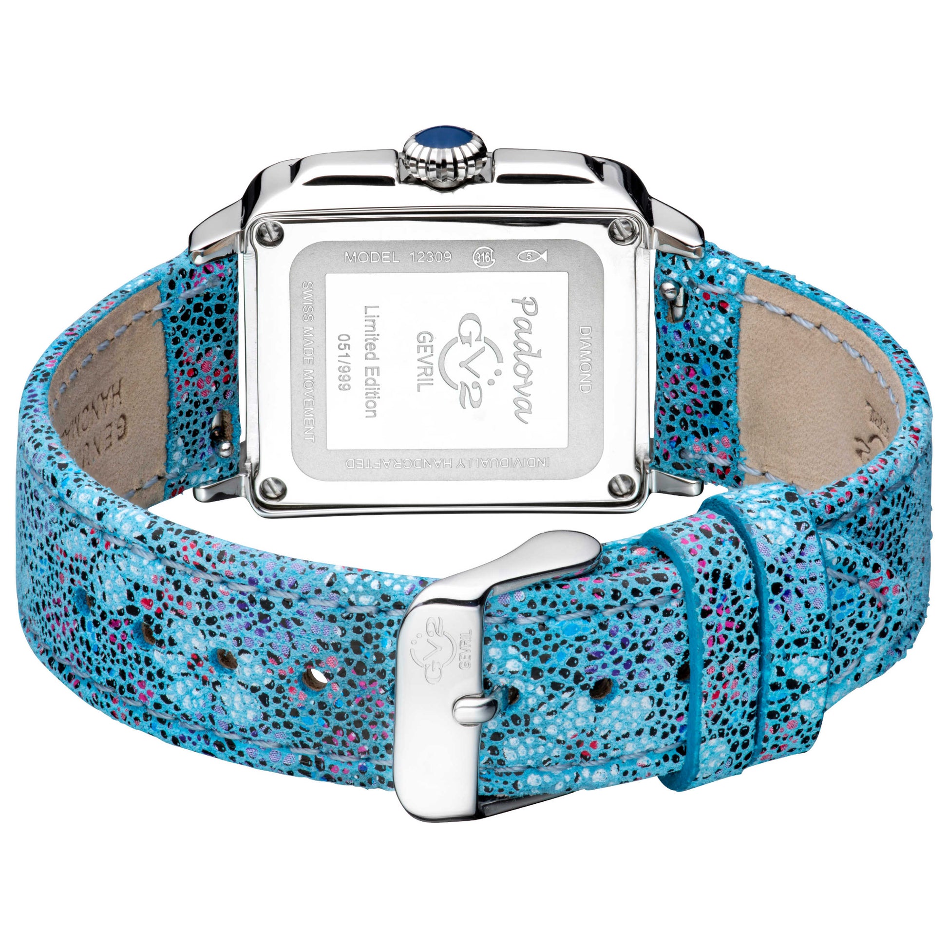 GV2 by Gevril Padova Diamond Women's Quartz Watch 12309F - Image #2