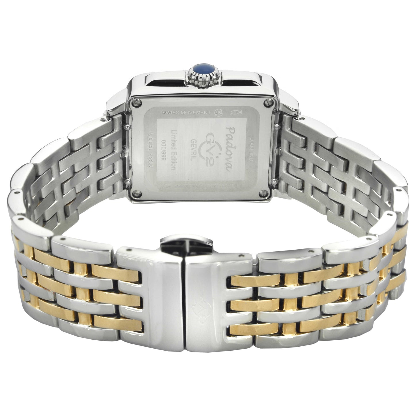 GV2 by Gevril Padova Diamond Women's Quartz Watch 12314B - Image #2