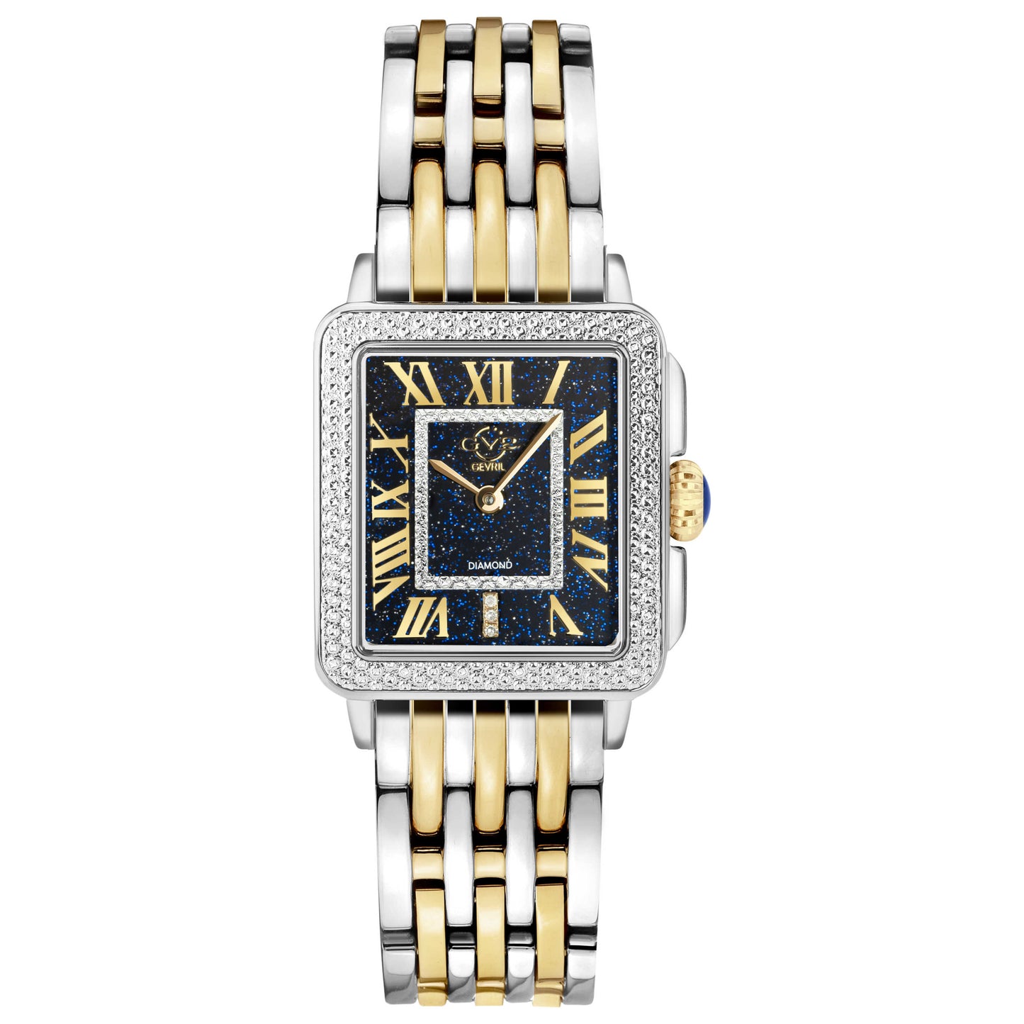 Front view of GV2 by Gevril Padova Diamond Women's Quartz Watch 12314B