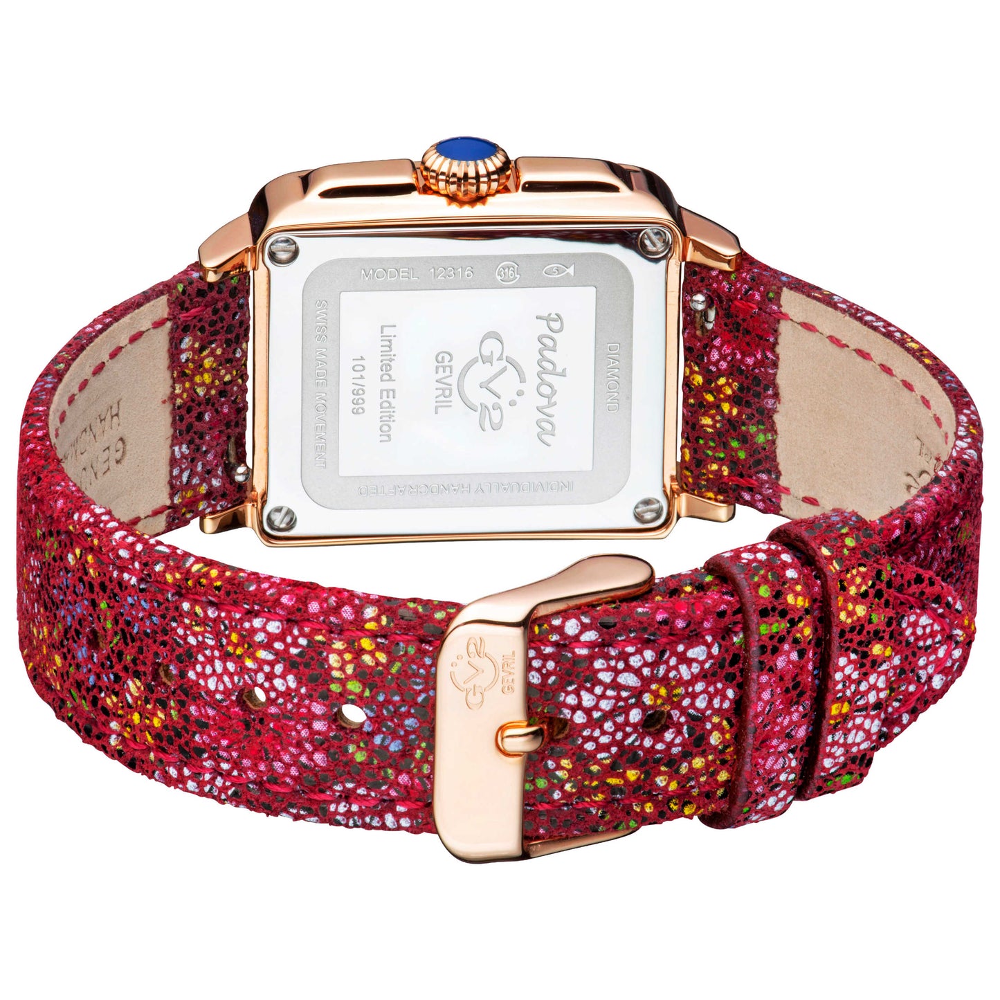 GV2 by Gevril Padova Diamond Women's Quartz Watch 12316F - Image #2