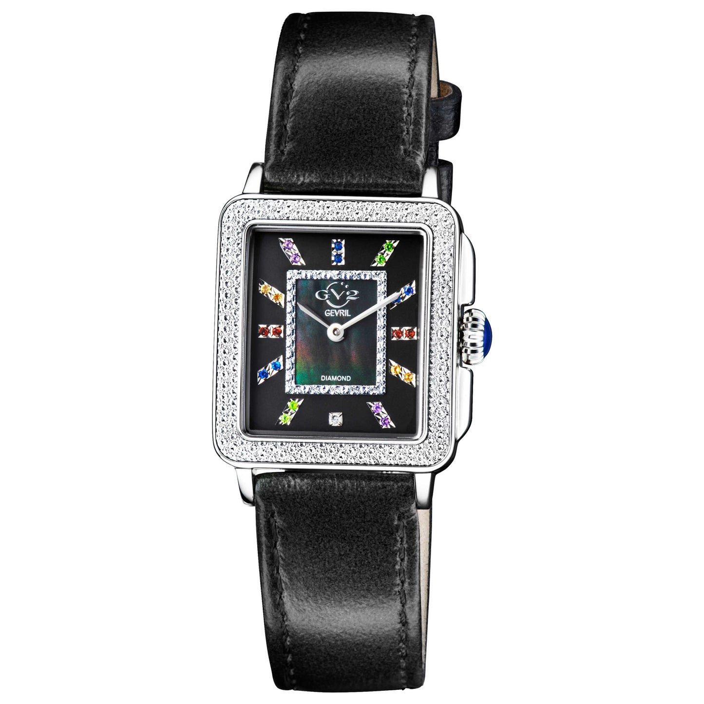 Front view of GV2 by Gevril Padova Diamond Women's Quartz Watch 12330