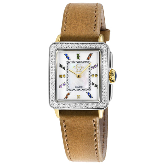 Front view of GV2 by Gevril Padova Diamond Women's Quartz Watch 12334.1