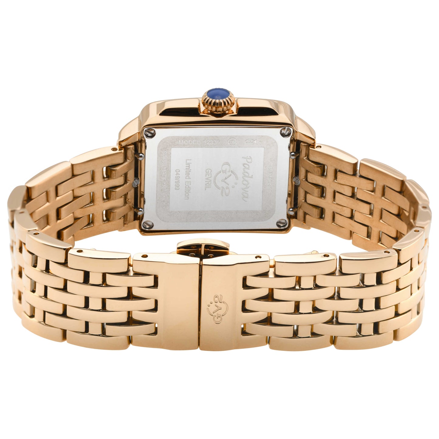 GV2 by Gevril Padova Diamond Women's Quartz Watch 12336B - Image #2