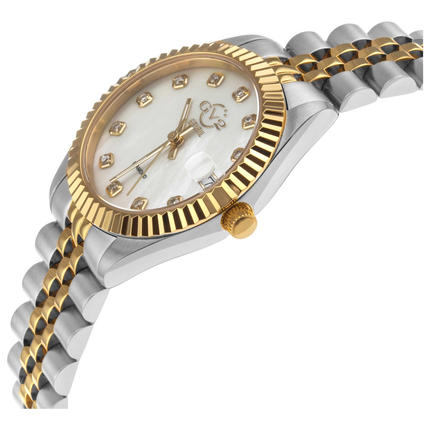 GV2 by Gevril Naples Diamond Women's Quartz Watch 12404 - Image #3