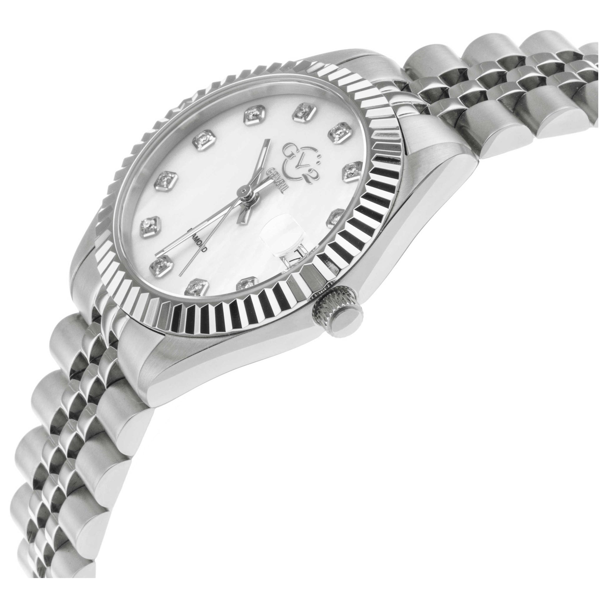 GV2 by Gevril Naples Diamond Women's Quartz Watch 12405 - Image #4
