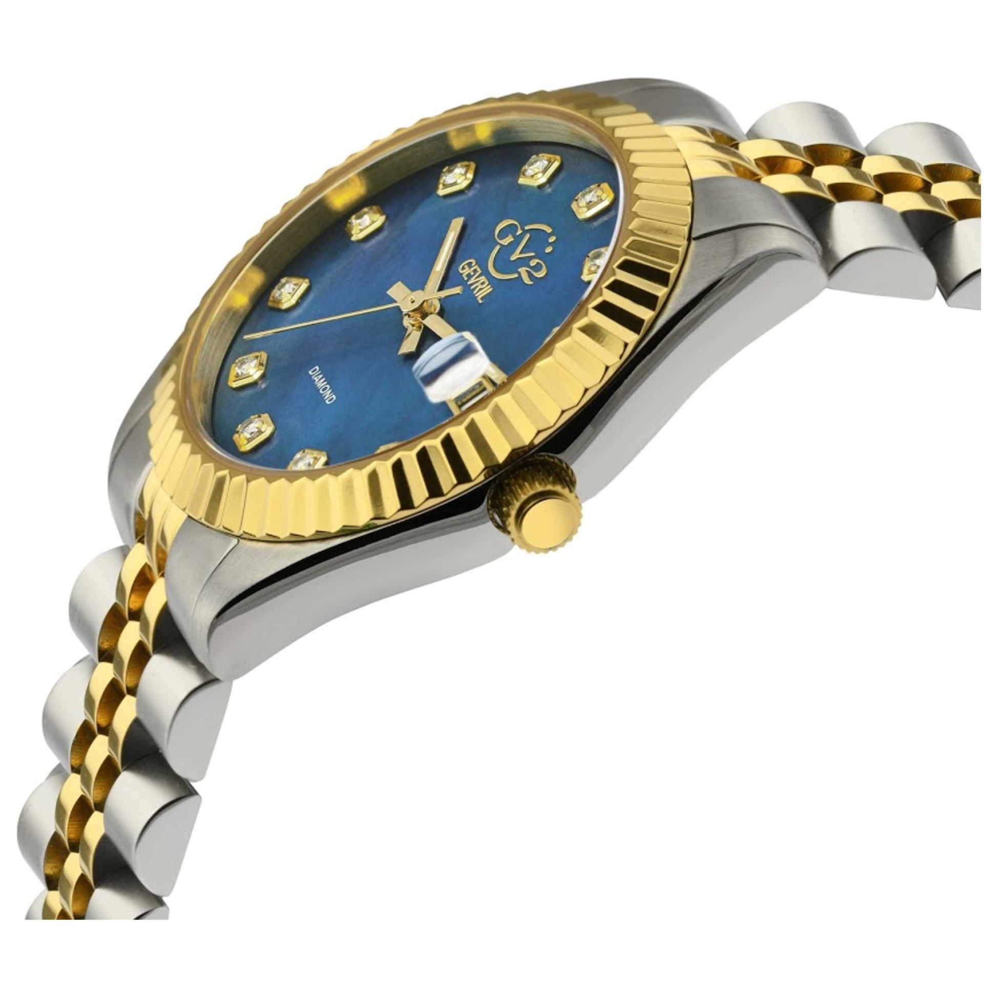 GV2 by Gevril Naples Diamond Women's Quartz Watch 12406 - Image #3